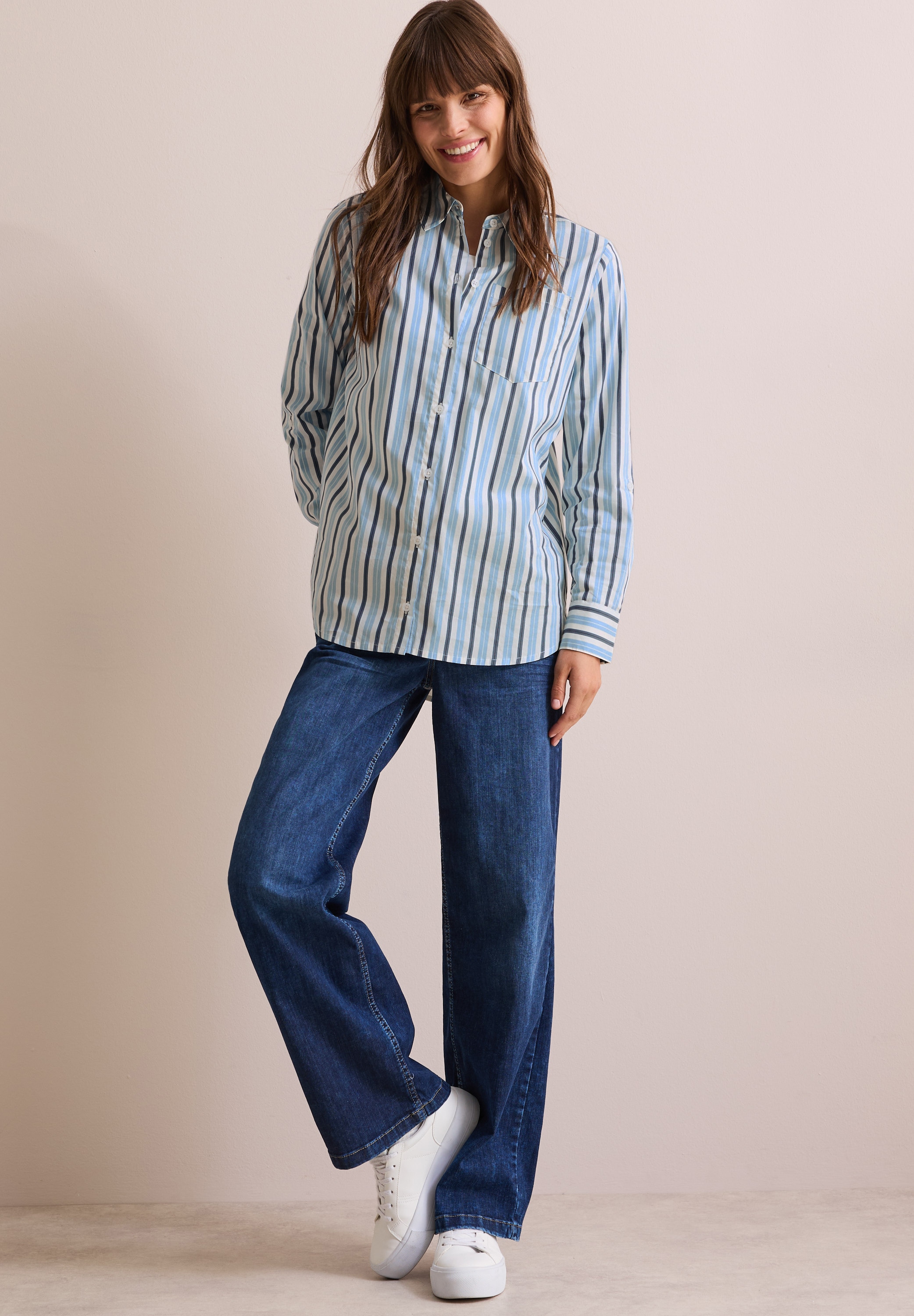 Cecil Longbluse, mit Brusttasche