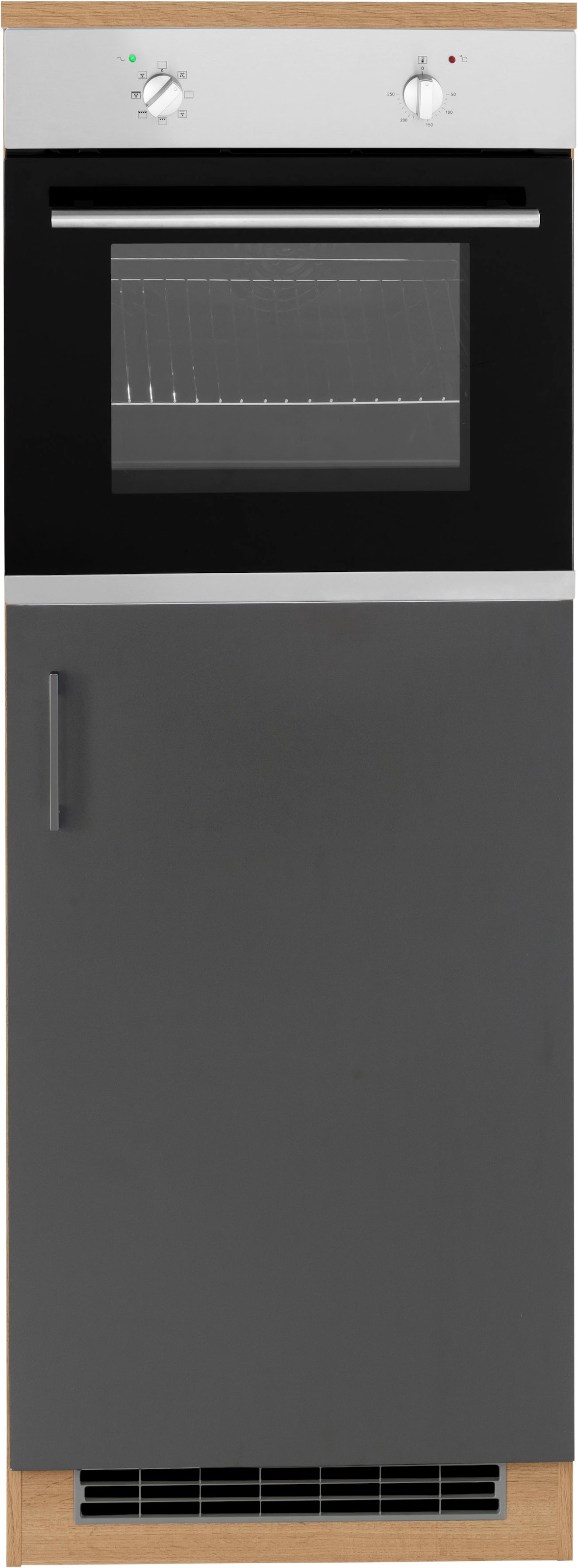 KOCHSTATION Backofen/Kühlumbauschrank »KS-Colmar«, 60 cm breit, 165 cm hoch, für Einbaukühlschrank und Einbaubackofen