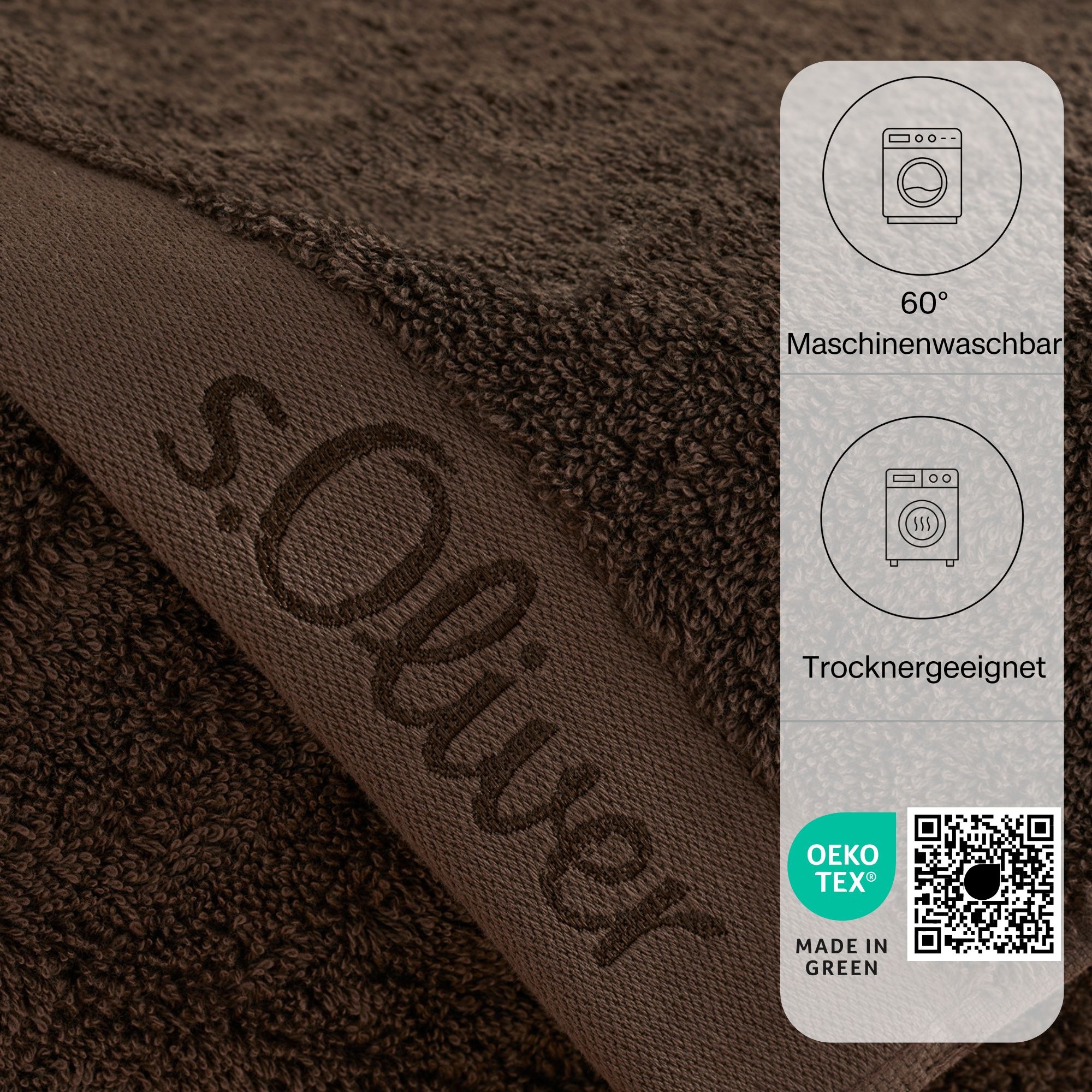 s.Oliver Gästehandtuch »s.Oliver, Premium Qualität, 600 gr/m², auch als Sets erhältlich«, (1 St., Gästehandtuch 30 x 50 cm), große Farbauswahl, auch als Duschtuch, Waschhandschuh, Handtuch