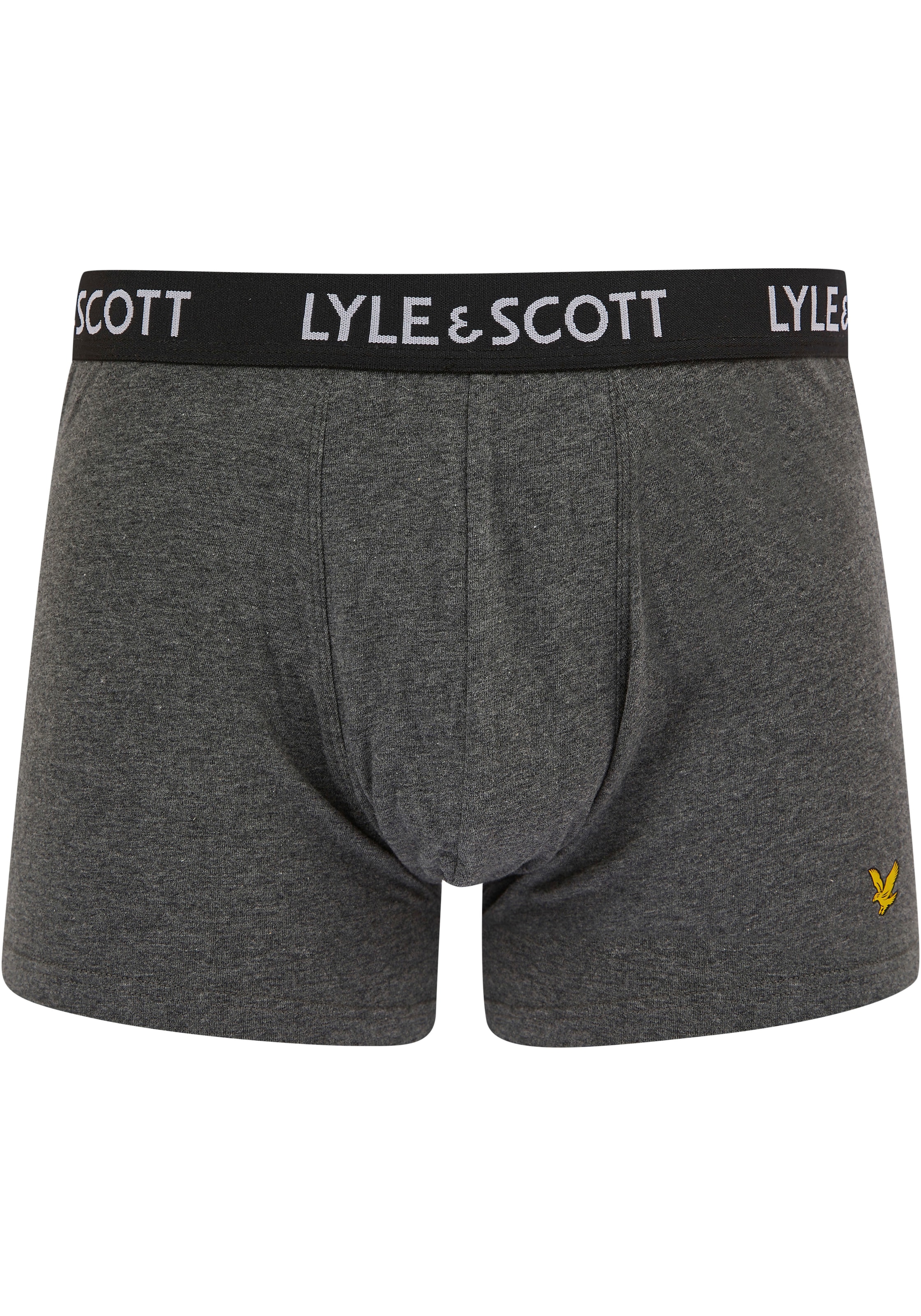 Lyle & Scott Boxershorts, (Packung, 5 St.), mit Logo-Elastikbund