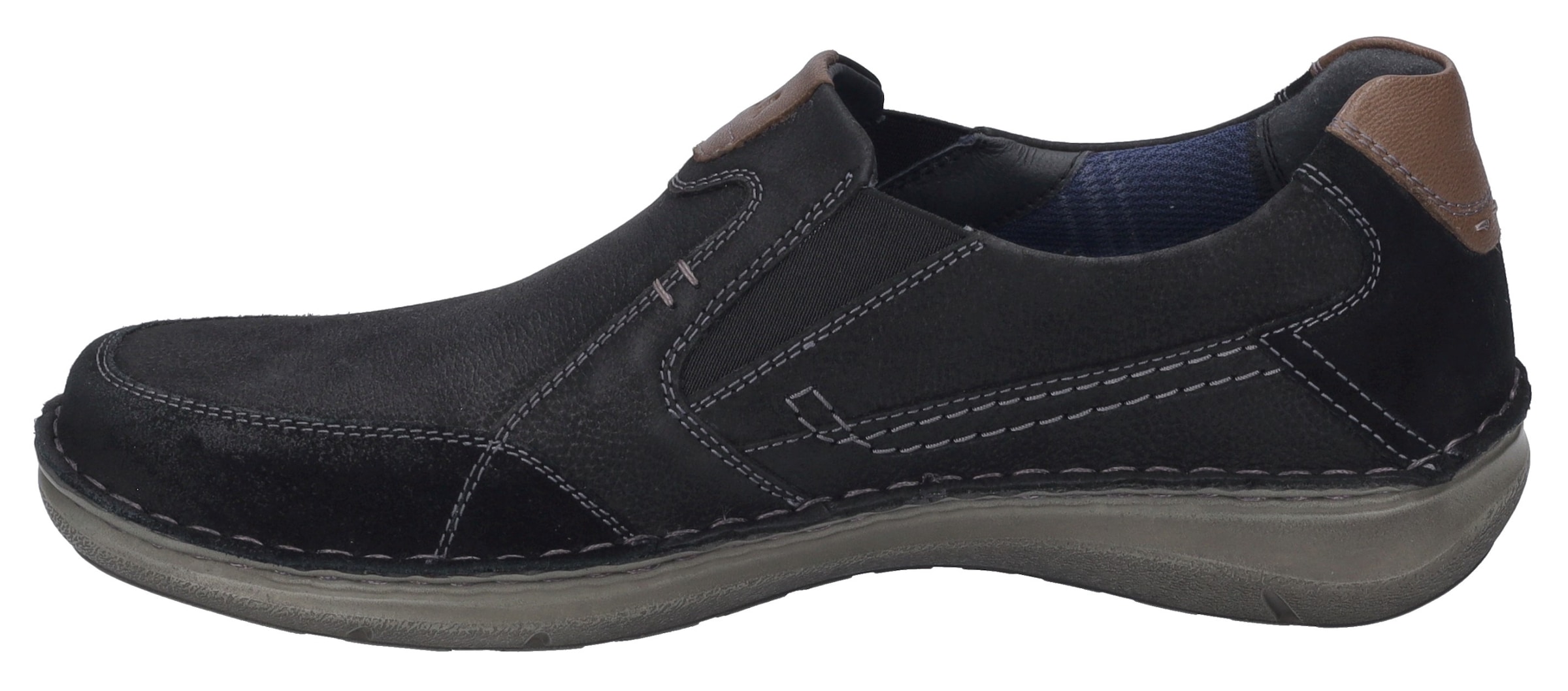 Josef Seibel Slipper »New Anvers 01«, Slip-on Sneaker, Bequemschuh, Komfortschuh in Schuhweite K