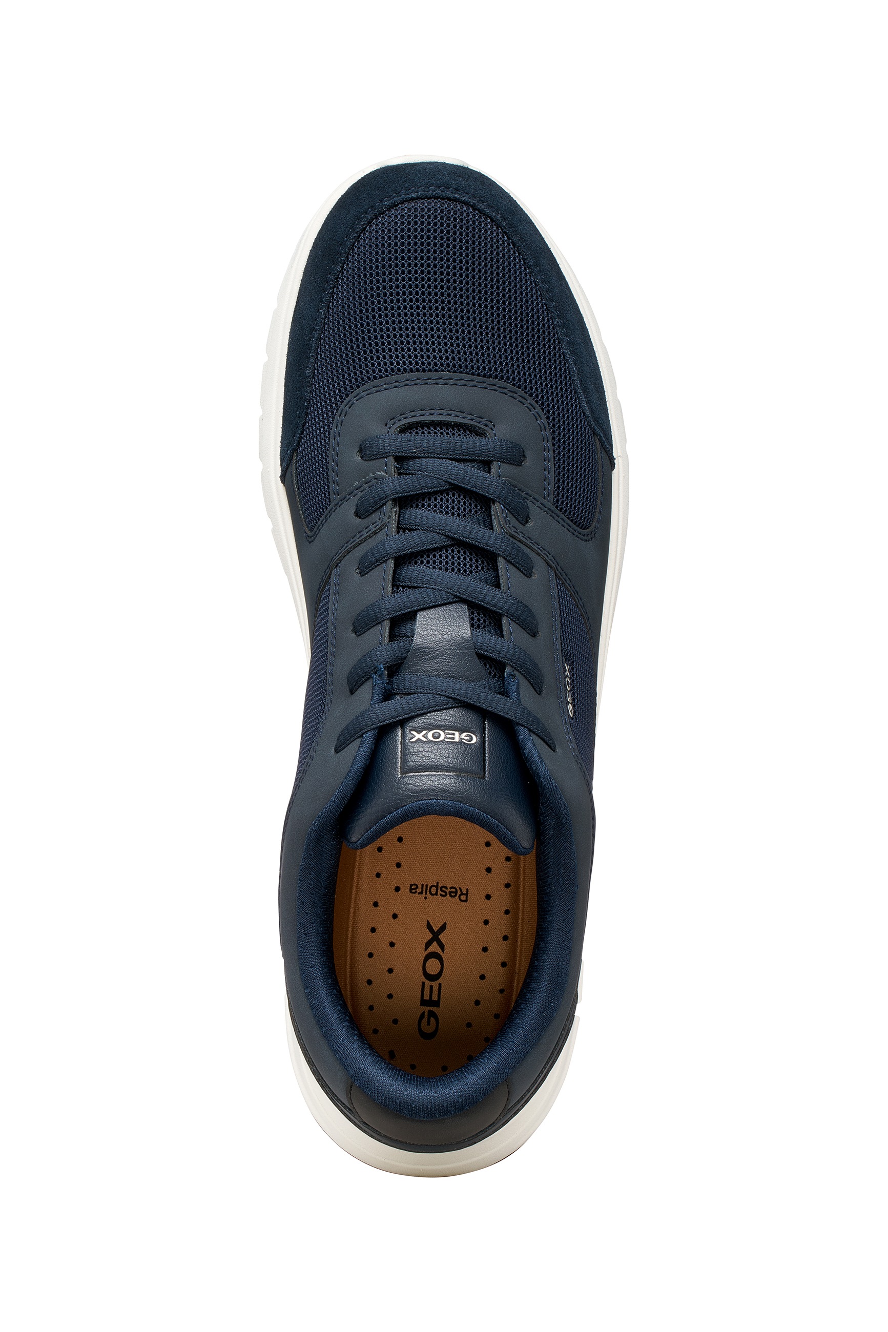 Geox Sneaker »U FLEXTRIDE R«  Halbschuh, Freizeitschuh, Schnürschuh mit Logo-Emblem