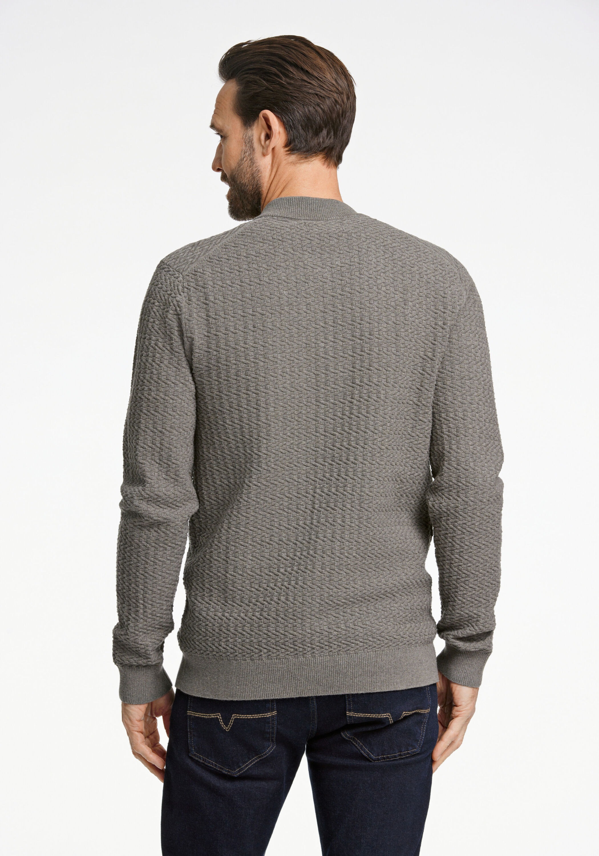 BISON Strickjacke "BISON Cardigan" günstig online kaufen