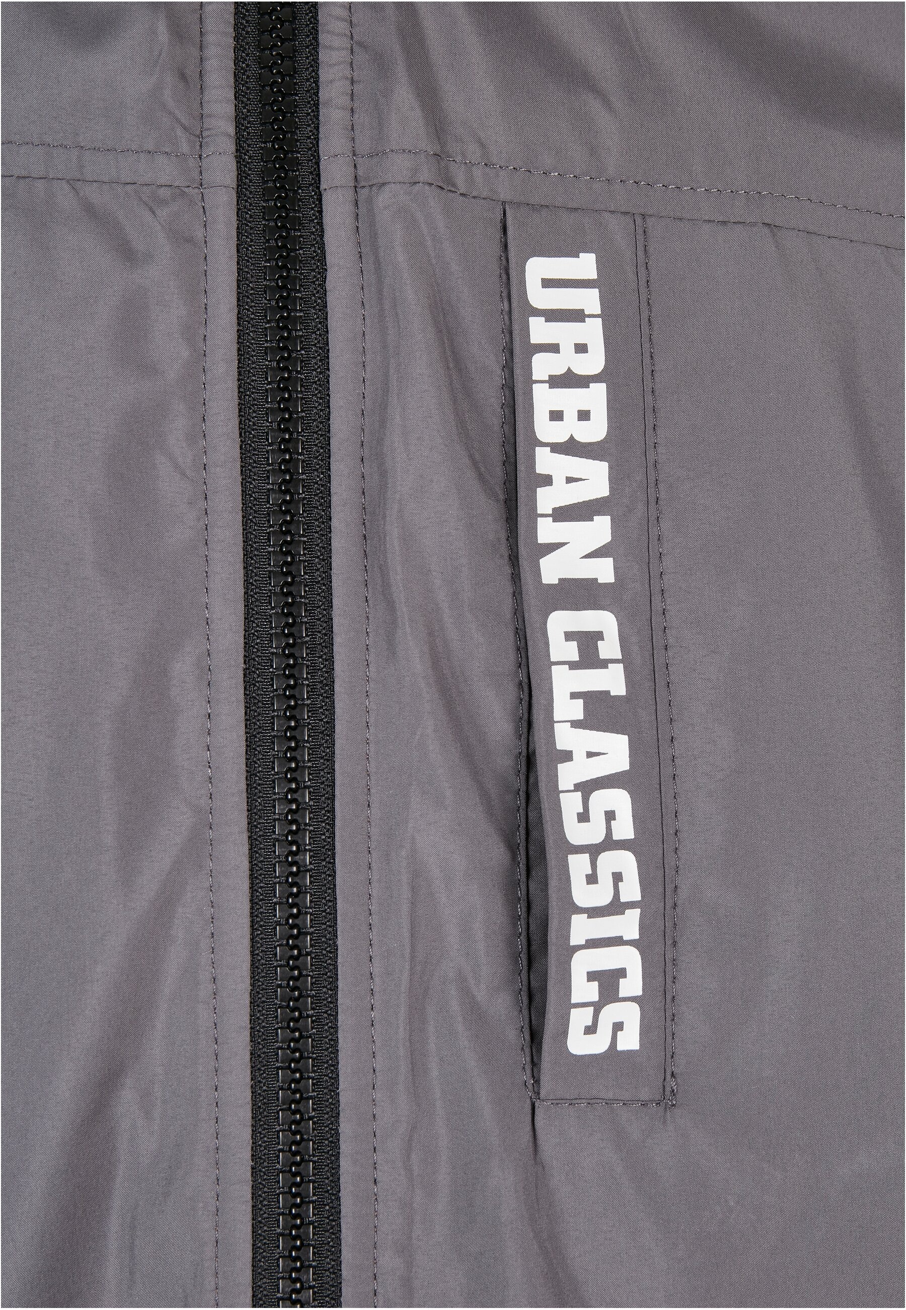 URBAN CLASSICS Allwetterjacke »Urban Classics Herren Reversible Polar Fleece Jacket« 1 Stk. tlg. ohne Kapuze