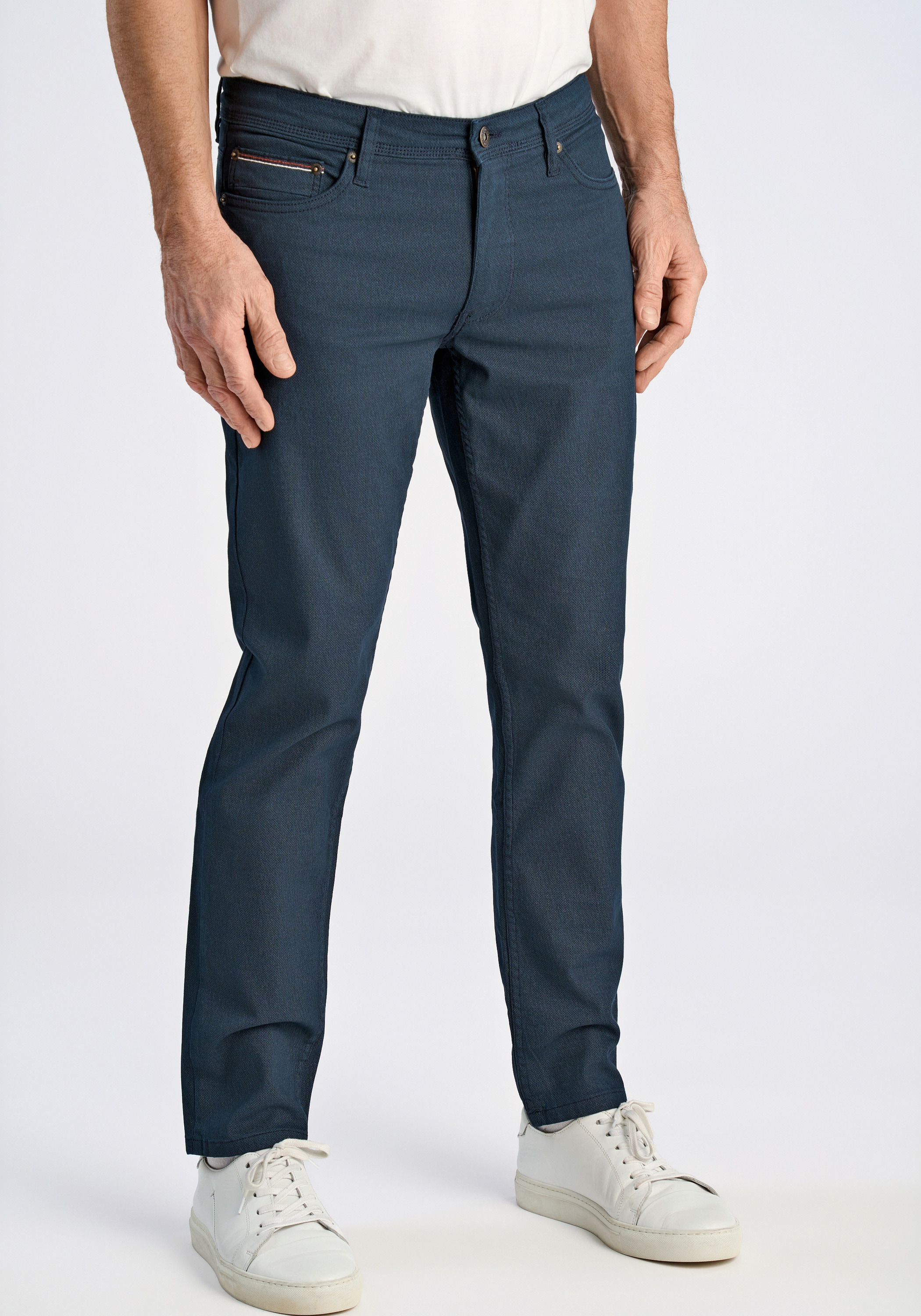 BISON 5-Pocket-Hose "5-Pocket Hosen Regular Fit" günstig online kaufen