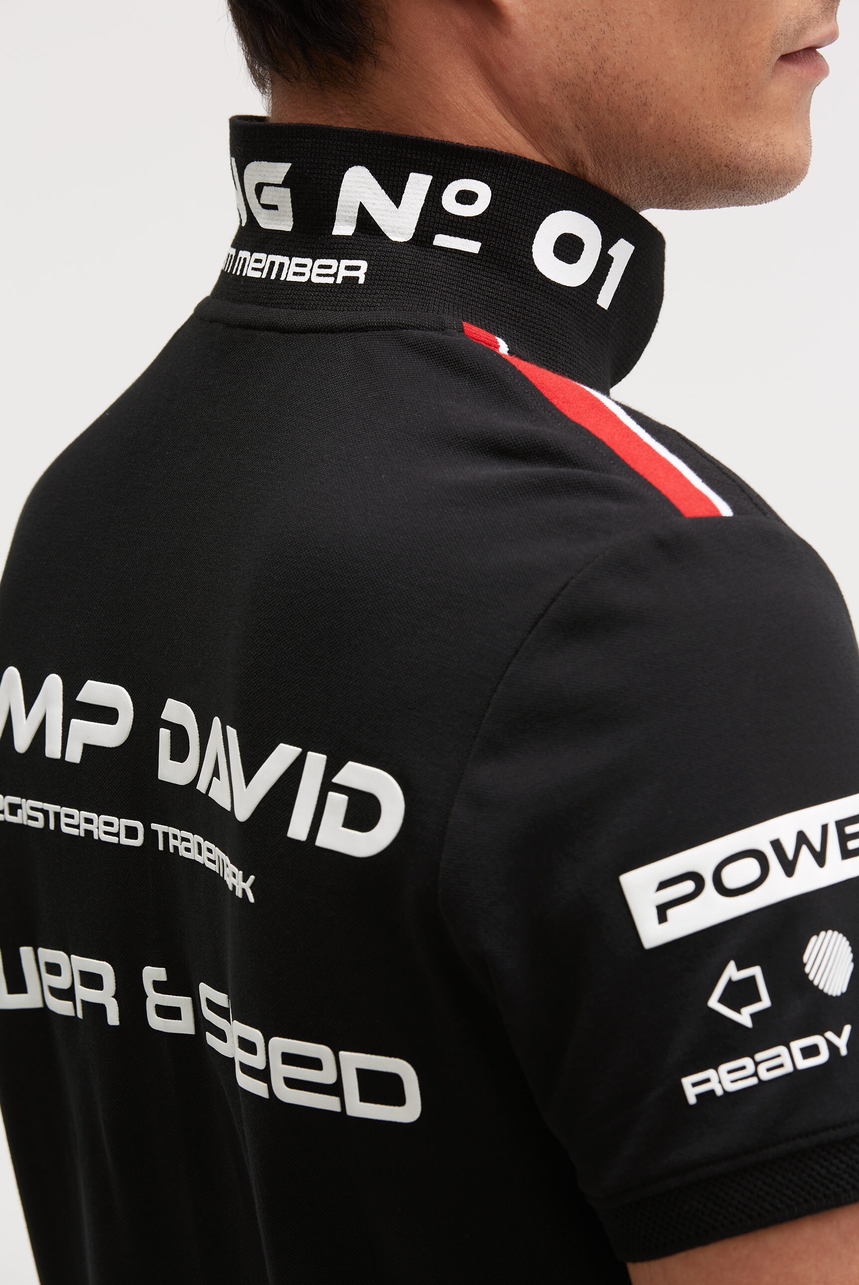 CAMP DAVID Poloshirt mit Baumwolle