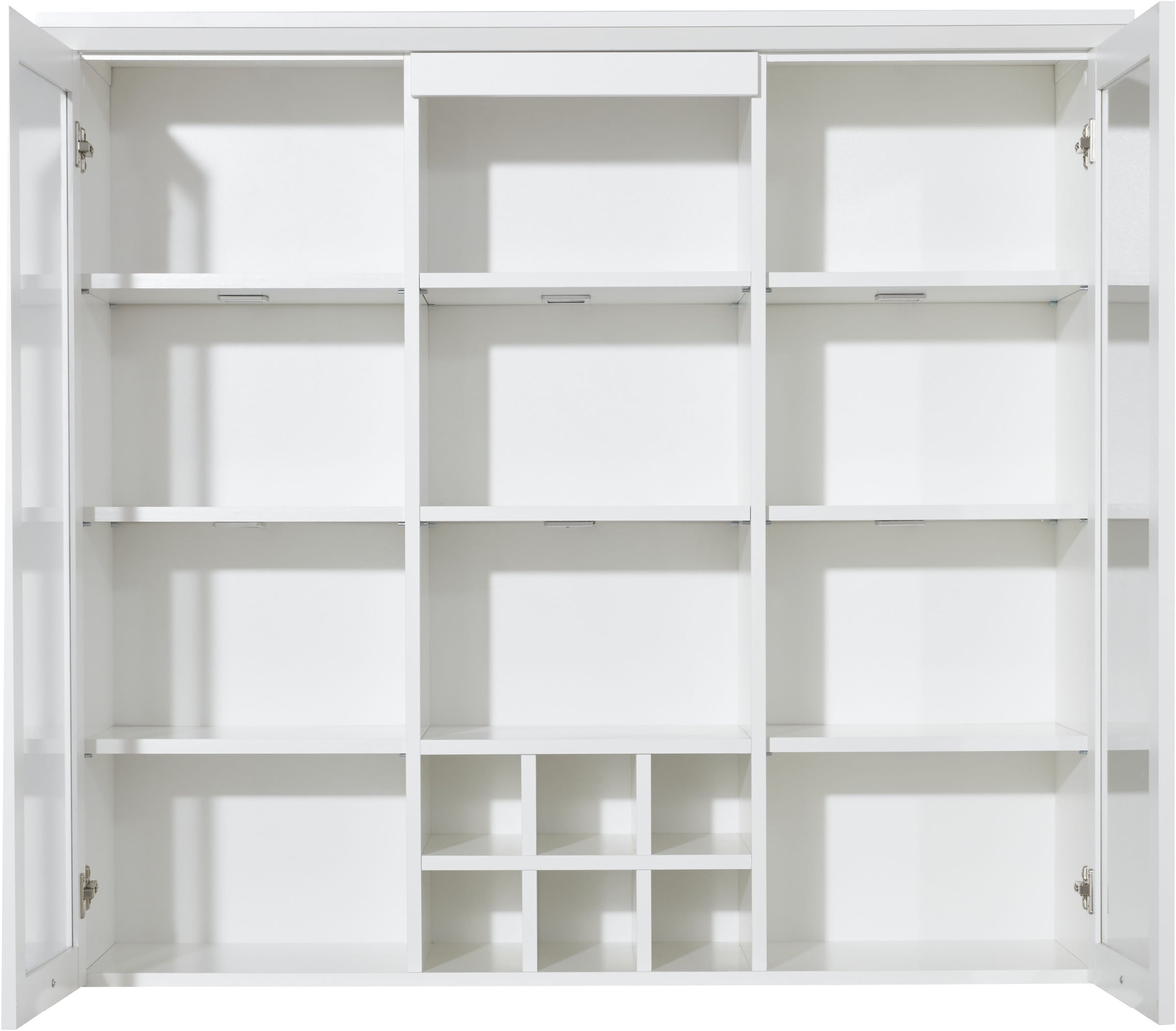 Home affaire Buffetaufsatz »Örebro«, (1 St.), Aufsatzvitrine mit Weinfächern - Passend zum Artikel 69338650