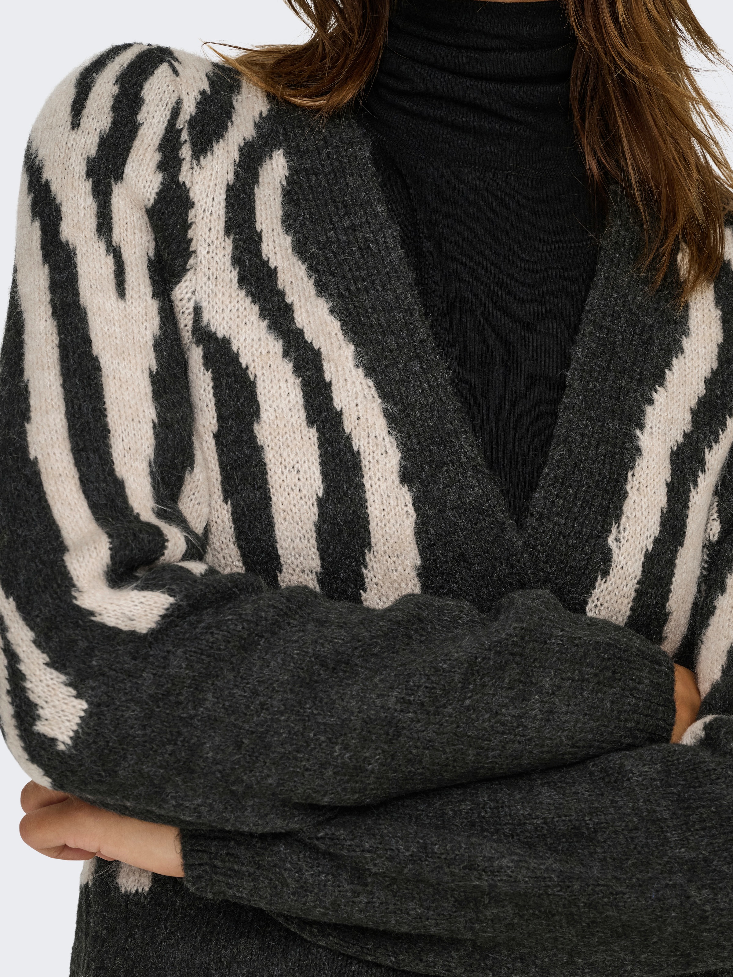 ONLY Longstrickjacke ONLJADE ZEBRA LS CARDIGAN CC KNT günstig online kaufen