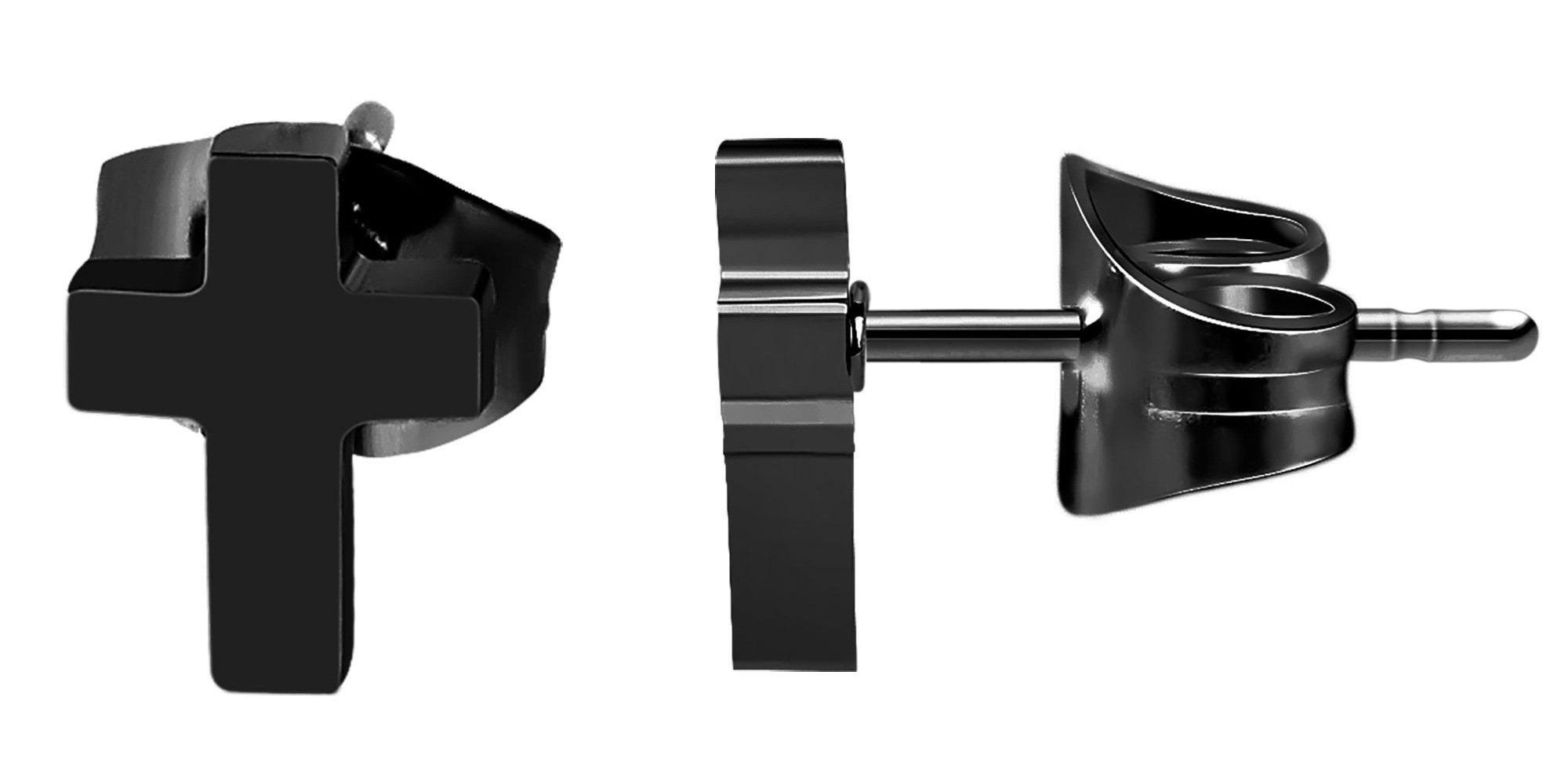 Adelia´s Paar Ohrhänger »Unisex Ohrringe – Ohrstecker aus Edelstahl« Perfekt als Geschenk zum einfach so