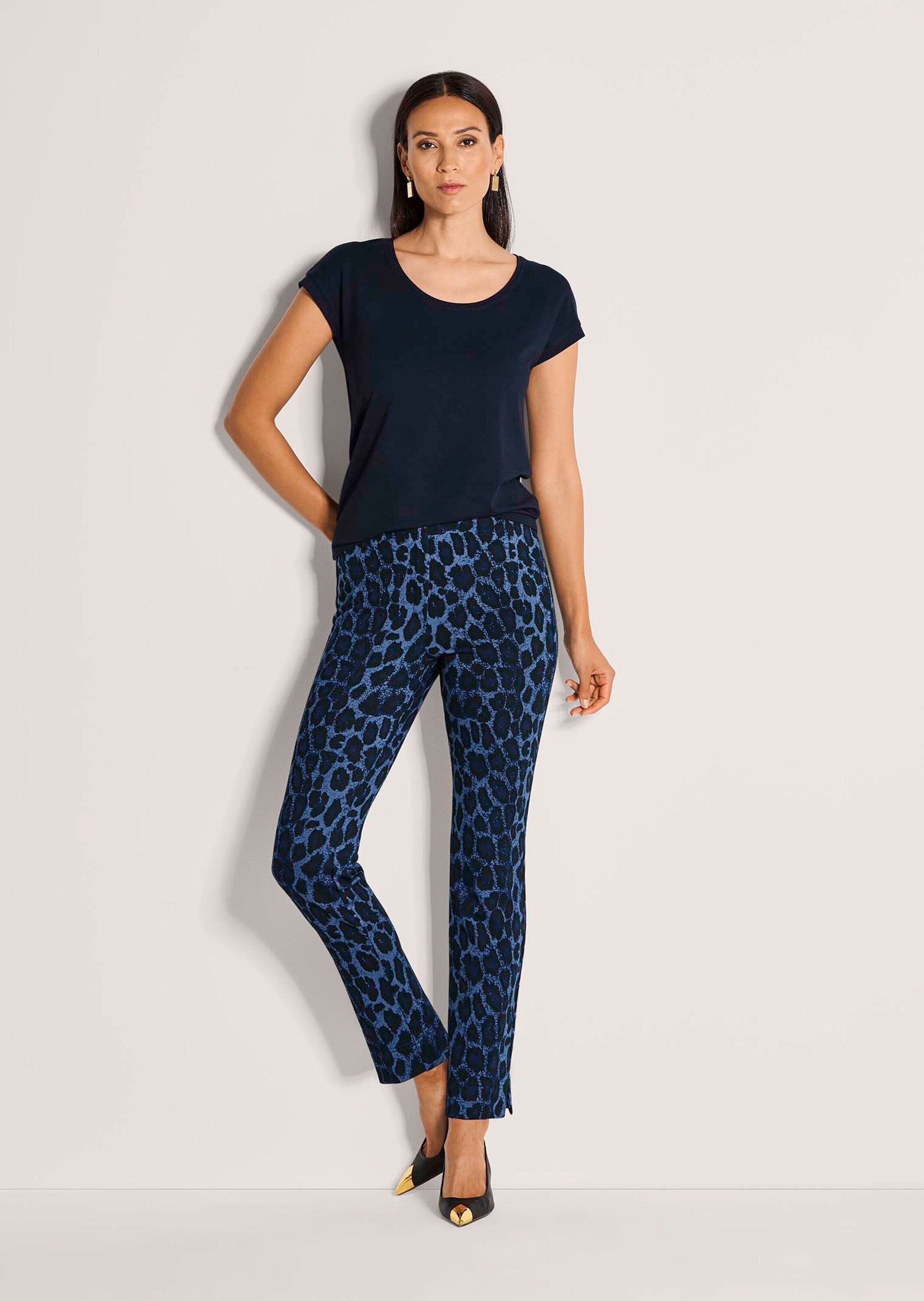 MADELEINE Leggings "Leggings Gerade Jersey-Leggings mit Animal-Print" günstig online kaufen
