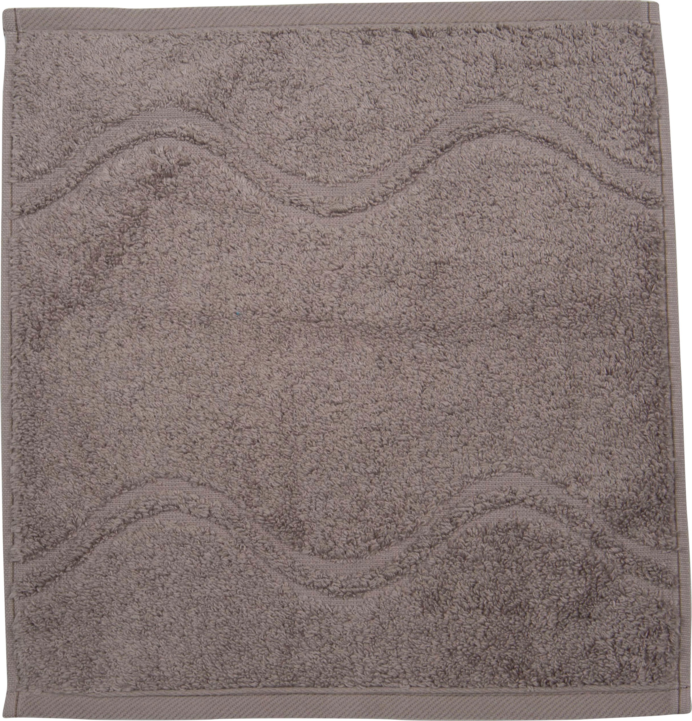 ROSS Seiftuch »Cashmere feeling«, (Packung, 6 St.), mit Wellen-Bordüre