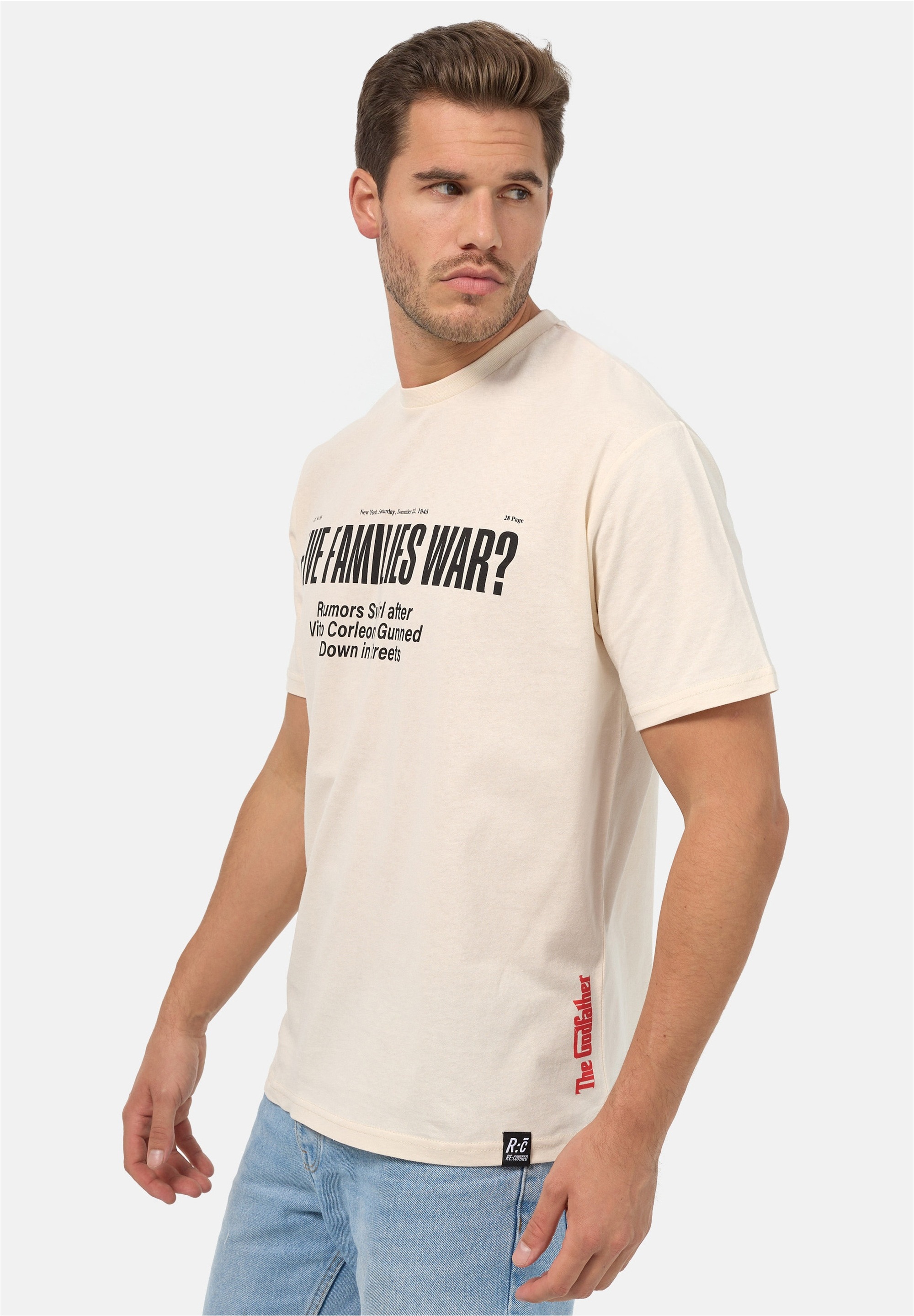 Recovered T-Shirt »The Godfather New York 1945 Relaxed«, (1 tlg.), mit angesagten Prints