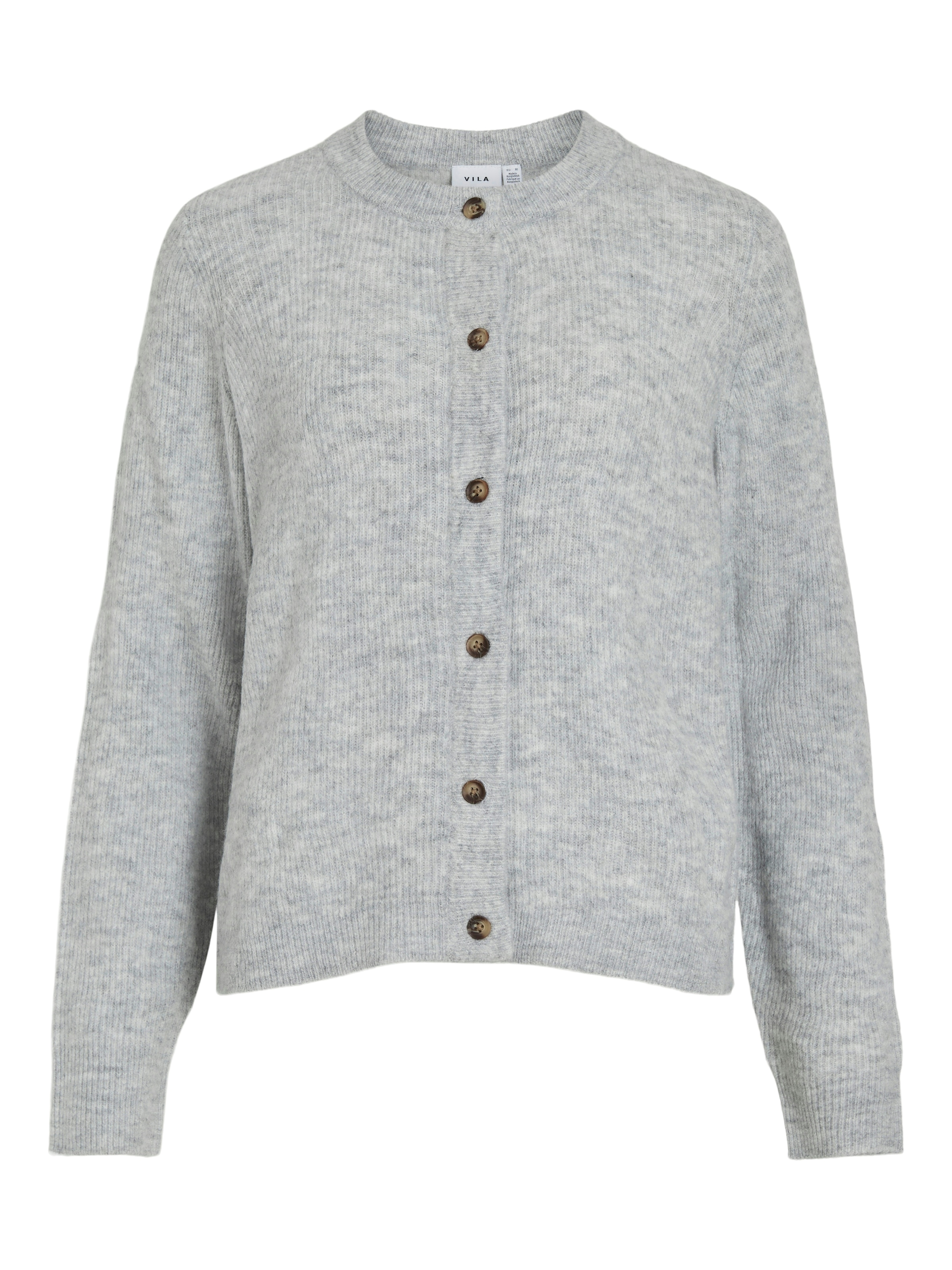 Vila Strickjacke »VIVIOLI O-NECK RIB KNIT CARDIGAN-NOOS«