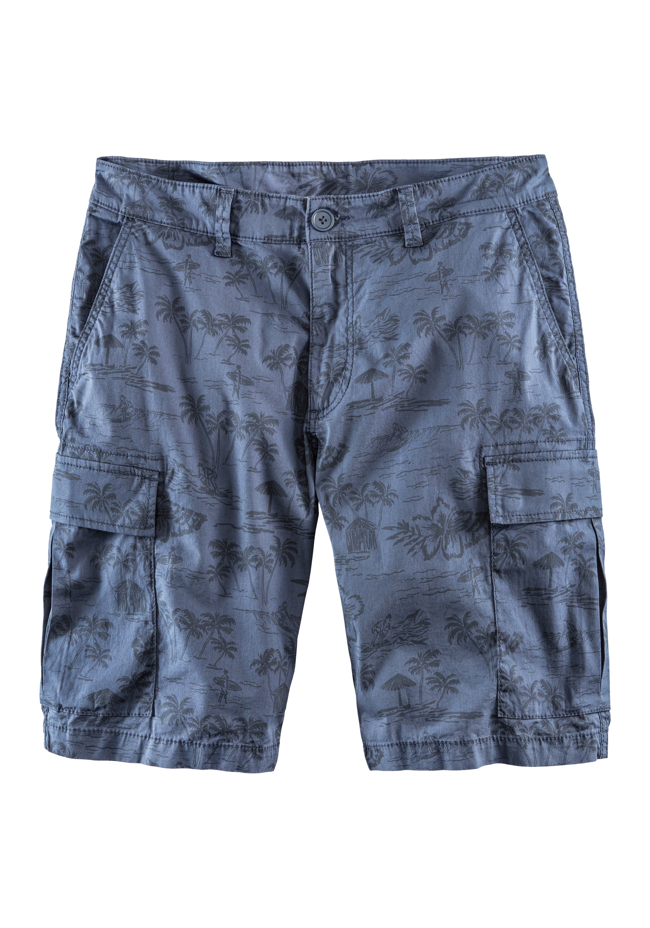 John Devin Cargoshorts, Shorts aus elastischer Baumwolle, modisch bedruckt günstig online kaufen