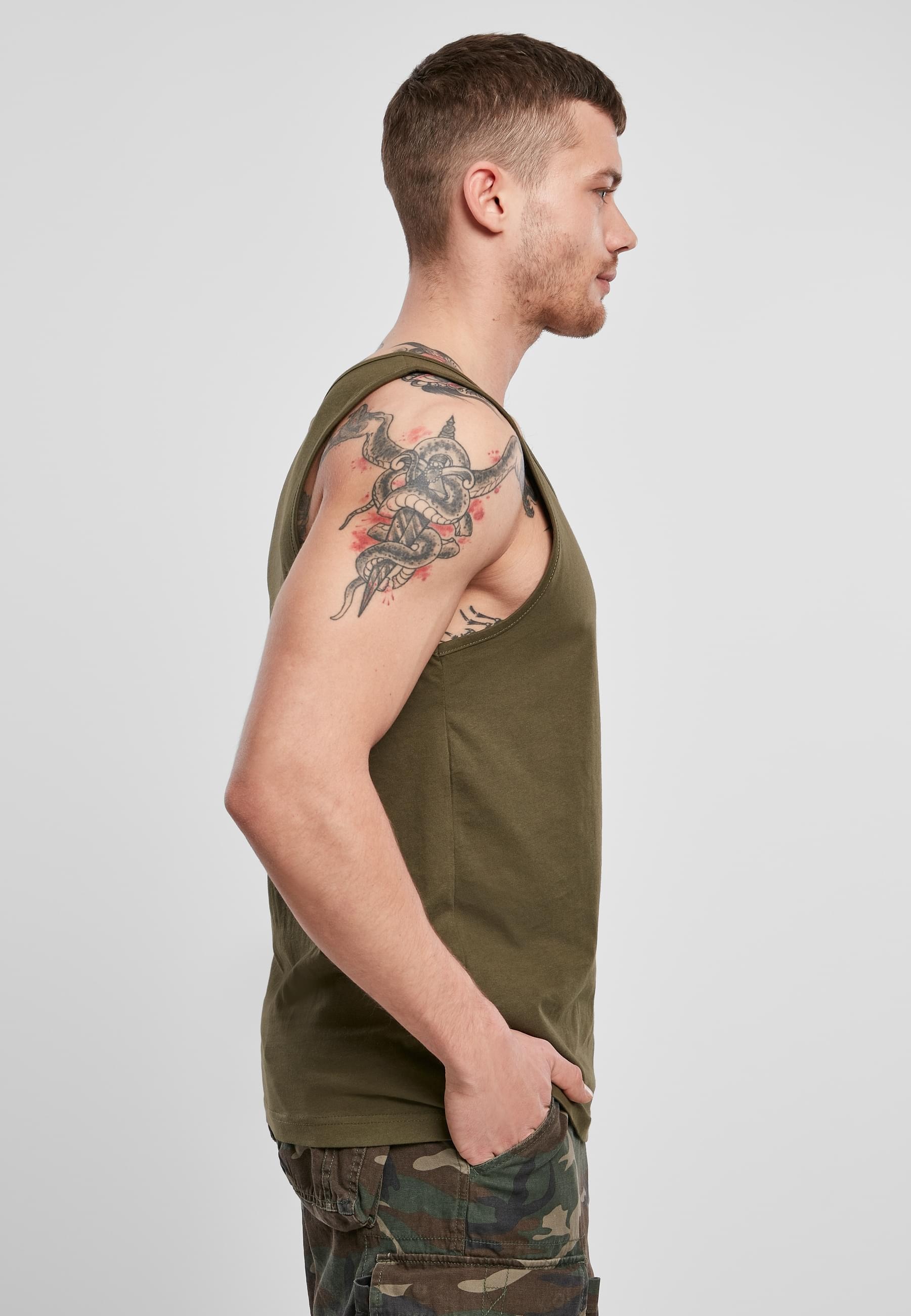 Brandit Tanktop »Brandit Herren Tank Top«, (1 tlg.)