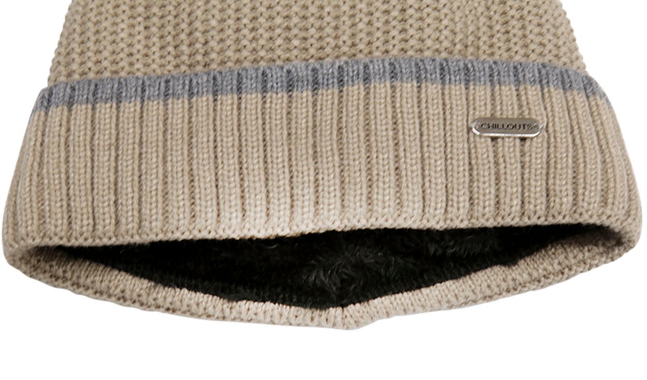 chillouts Strickmütze »Tony Hat«, mit mehrfarbigem Design
