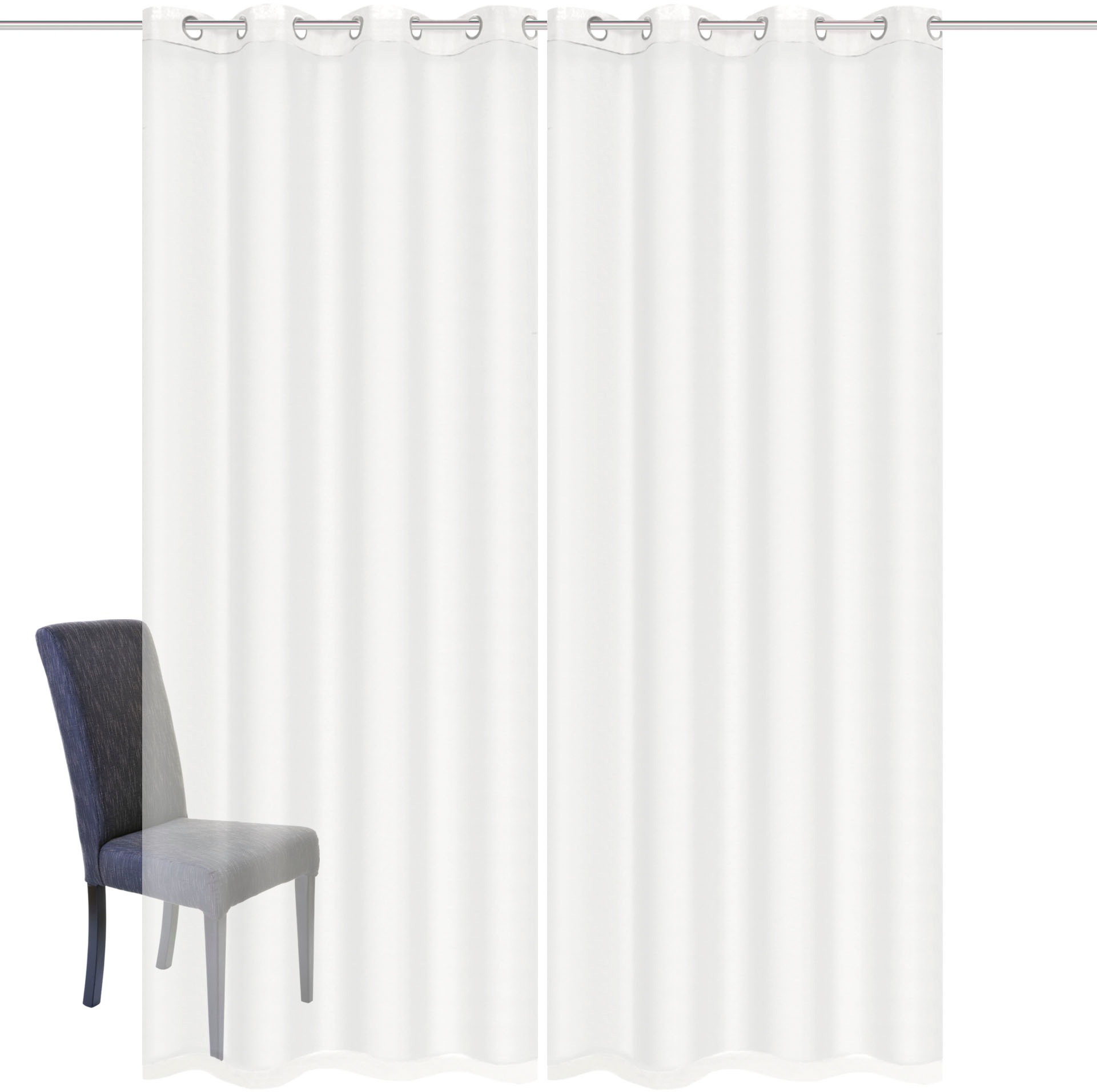 HOME WOHNIDEEN Gardine »DOLLY«, (2 St.), transparent