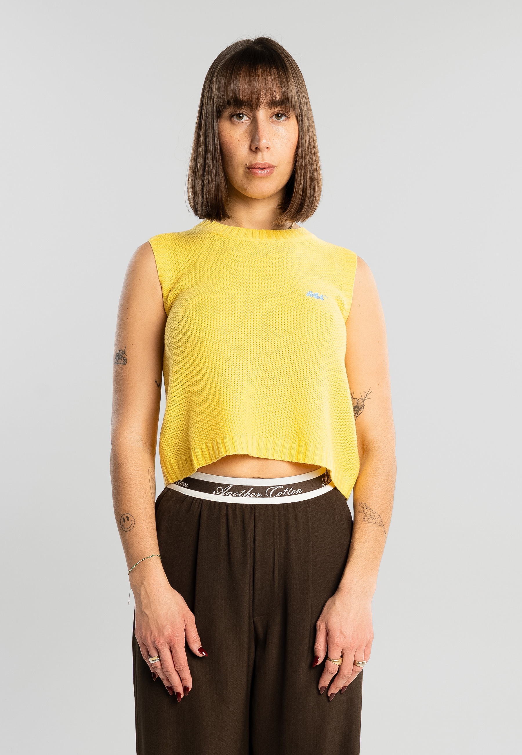 Another Cotton Lab Strickweste »Another Cotton Lab ACL WMN Knit Vest«