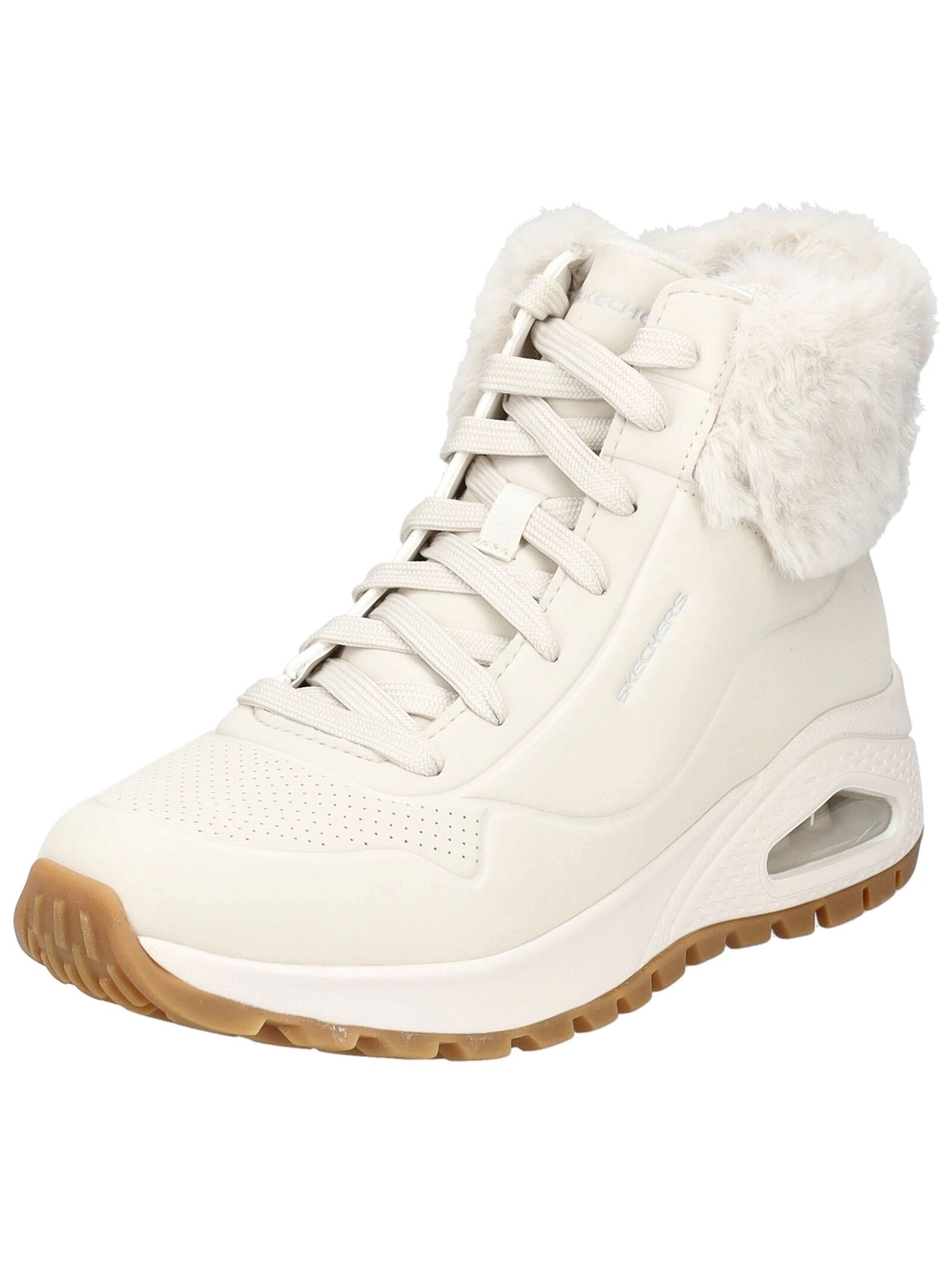 Skechers Schnürstiefelette "Skechers Sneaker Lederimitat/Textil" günstig online kaufen