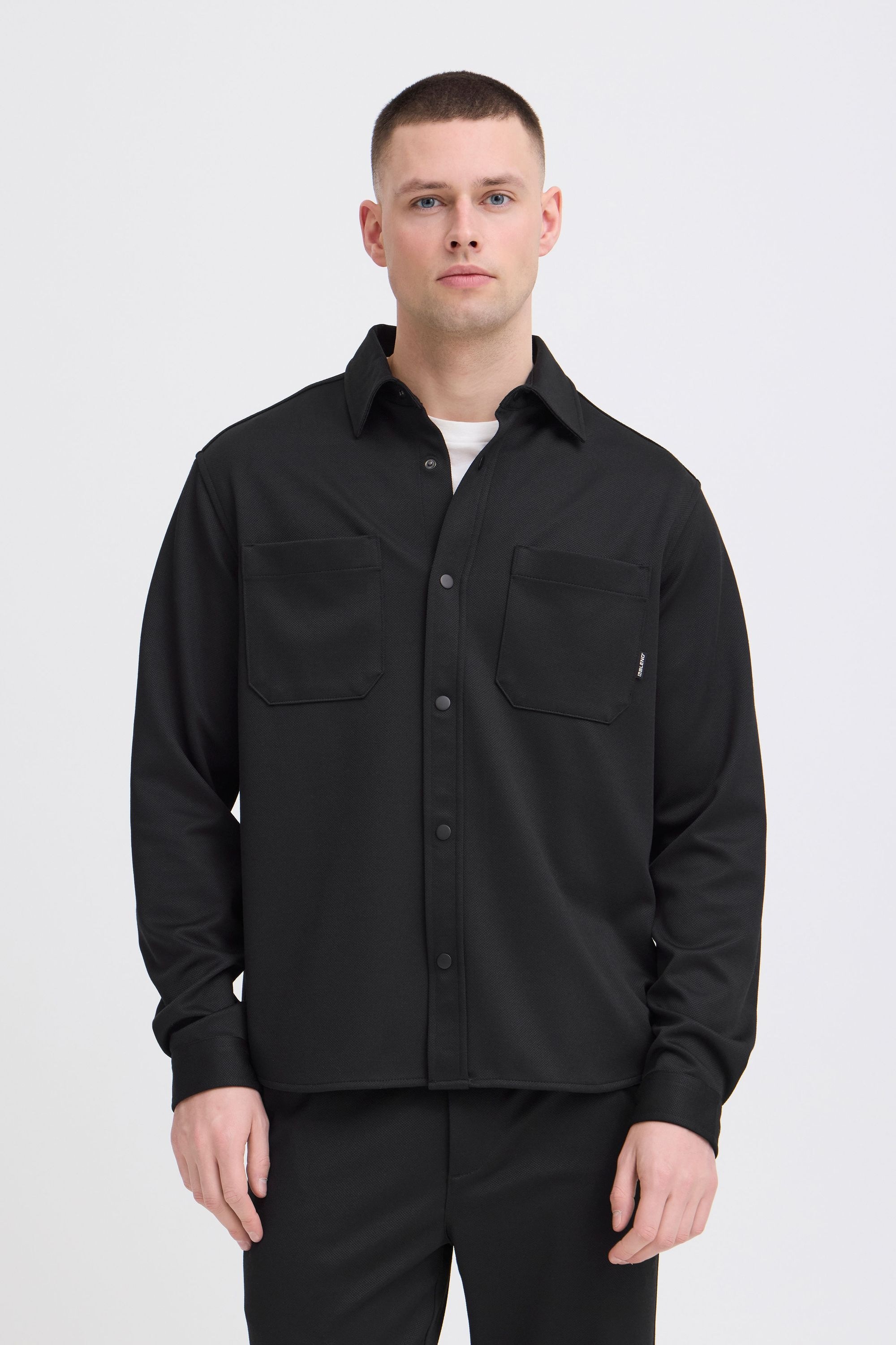 Blend Hemdjacke »BHAdrian« Modisches Overshirt mit Brusttasche