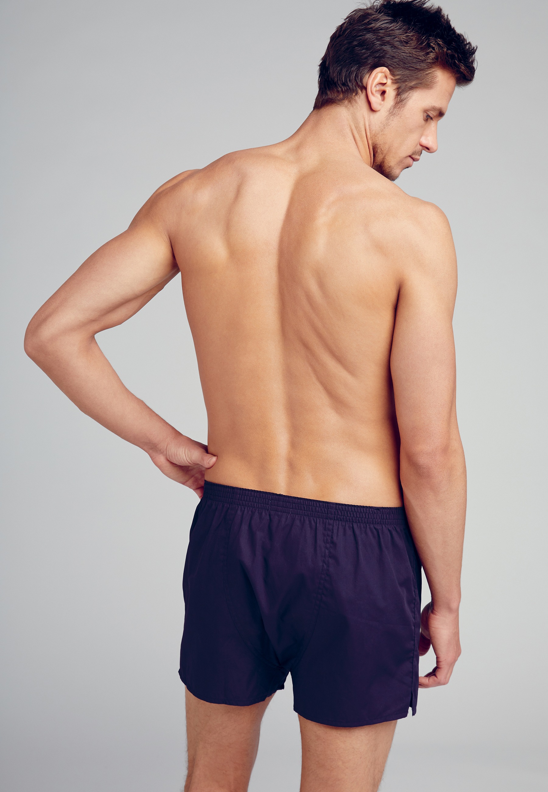 Thumbnail - Jockey Webboxer "Everyday" 3er Pack, Eingriff mit Knopfverschluß, mittlere Bundhöhe, lockere Passform