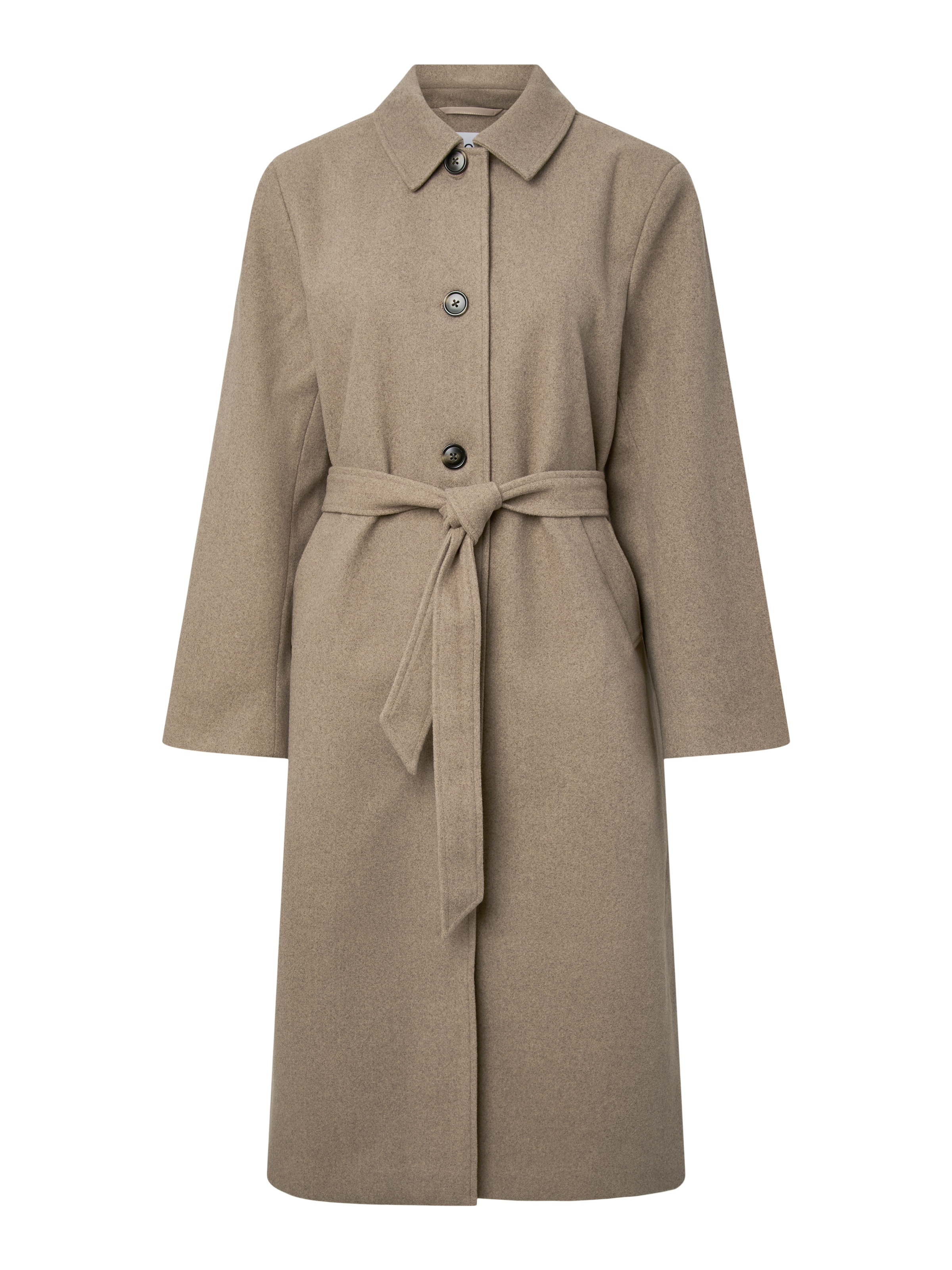 pieces Langmantel »PCAYA LONG COAT NOOS BC« Kunstfaser