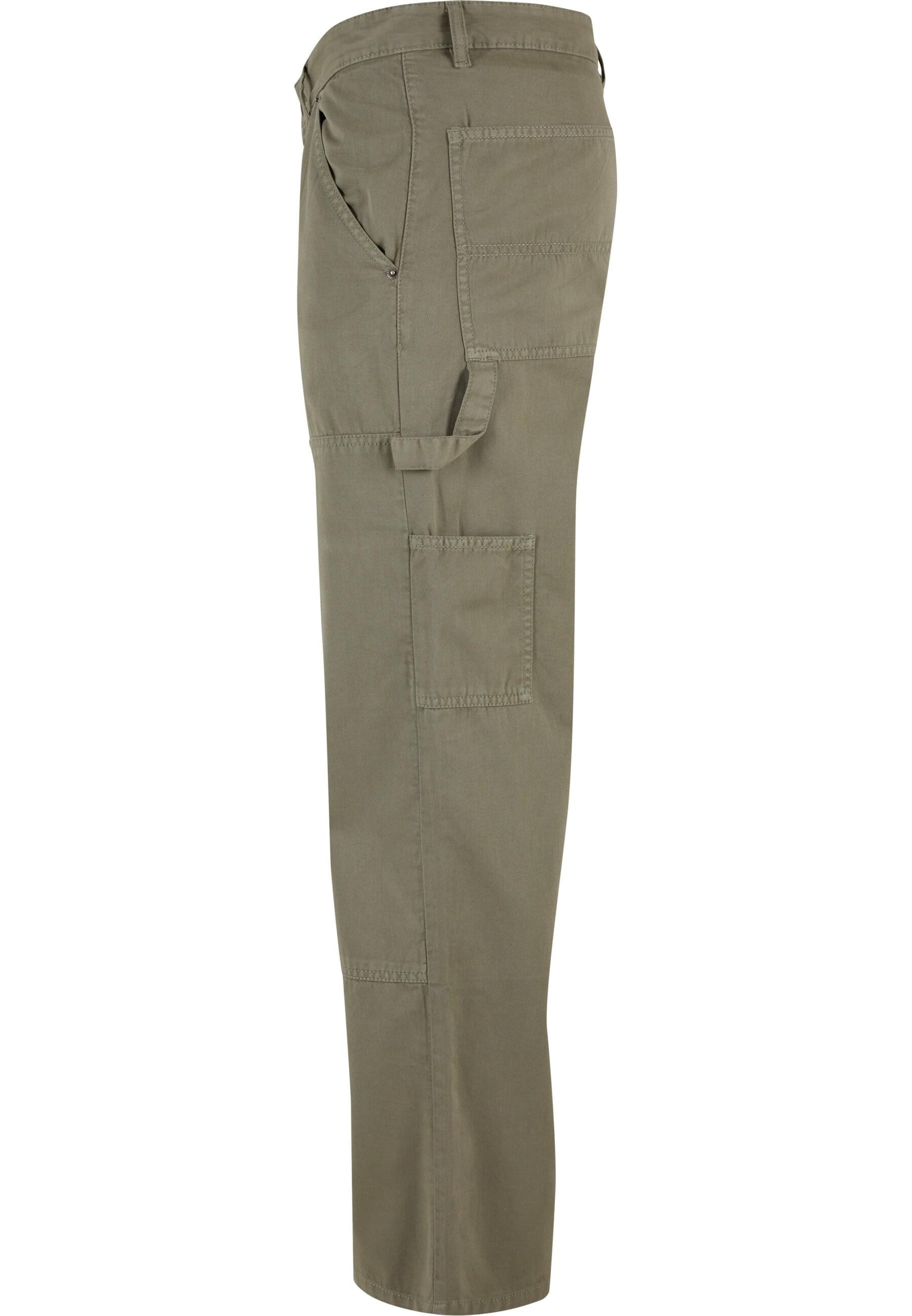 URBAN CLASSICS Stoffhose »Urban Classics Herren Twill Double Knee Pants«, (1 tlg.)