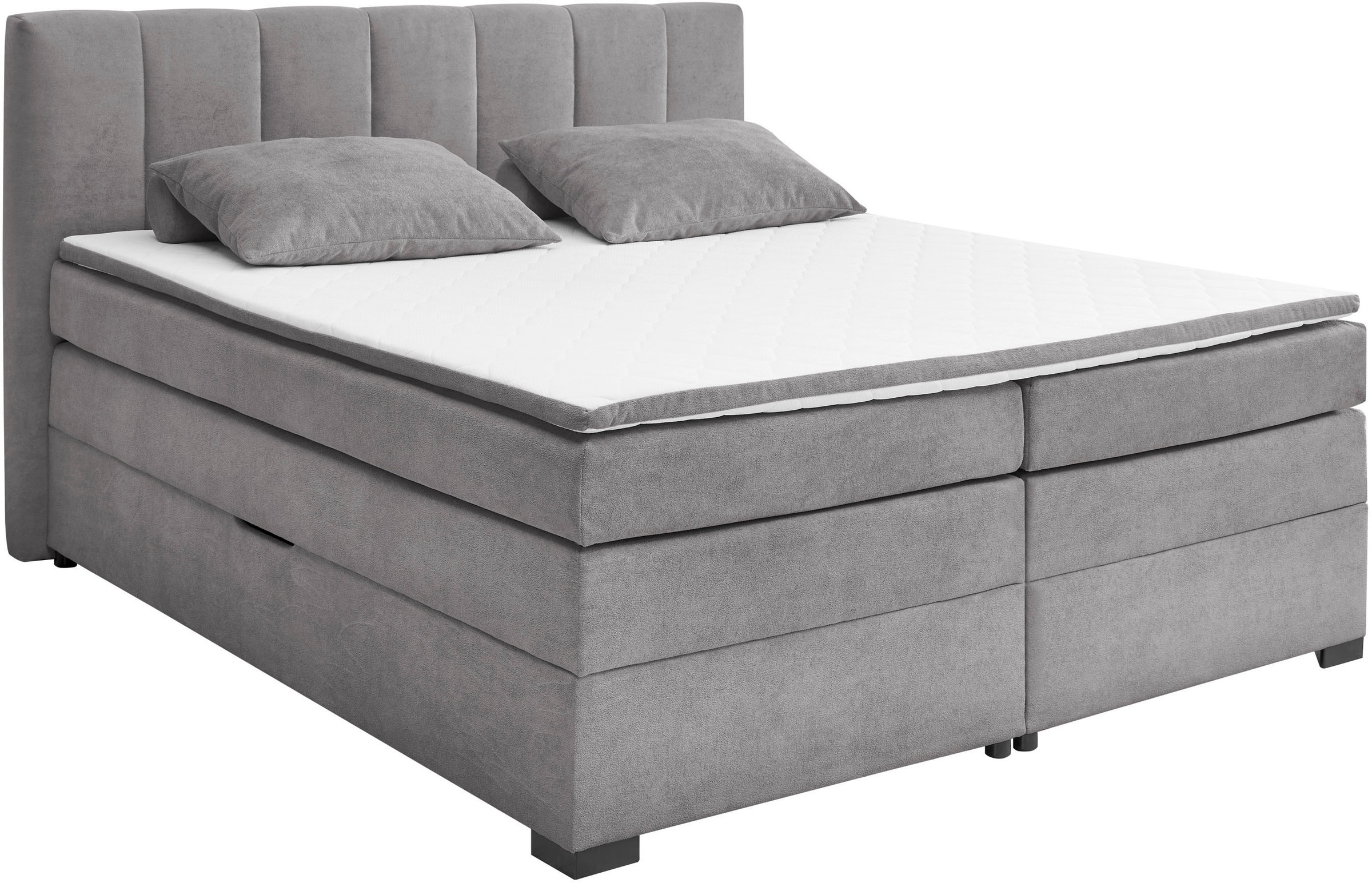 ED EXCITING DESIGN Boxspringbett "Pescara in der Breite 180cm, inkl. Bettka günstig online kaufen