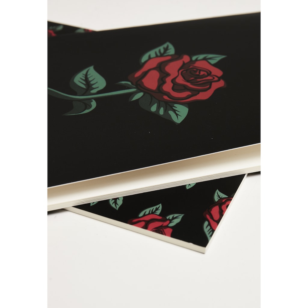 MisterTee Schmuckset »Accessories Roses Exercise Book 2-Pack«, (1 tlg.)