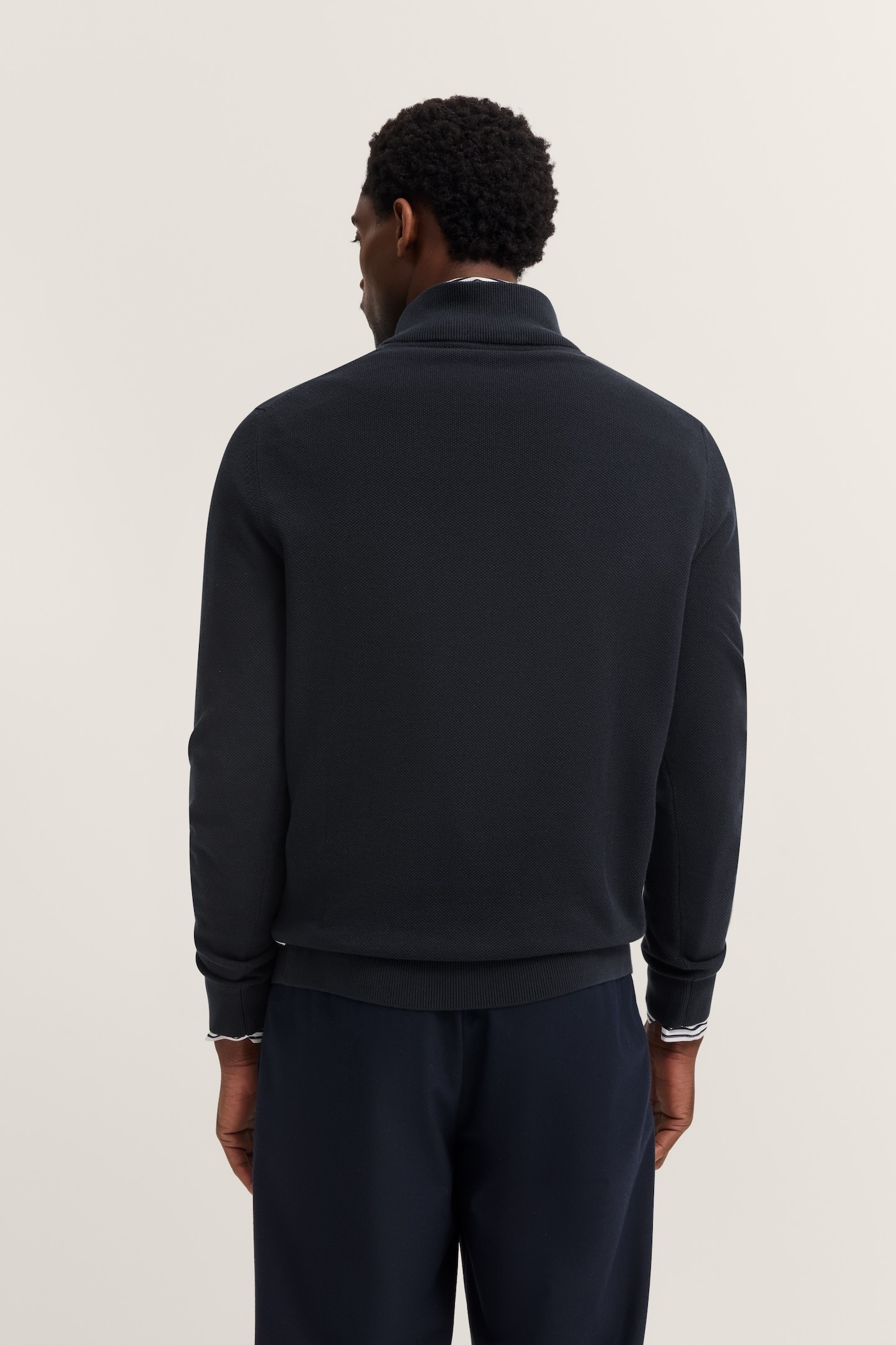 bugatti Strickpullover mit Logostickerei günstig online kaufen