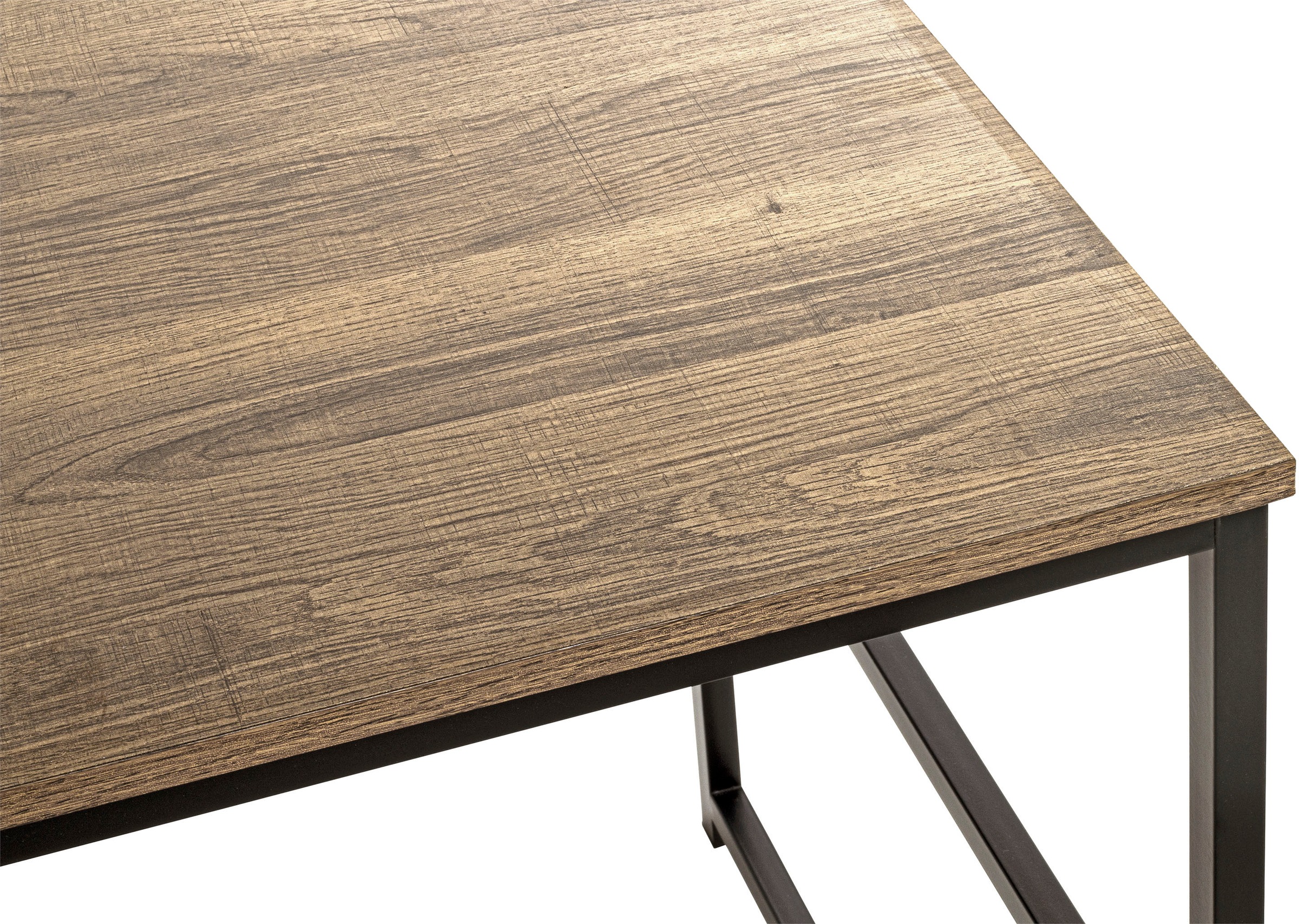 HAKU Schreibtisch »Arbeitstisch, Bürotisch« 1 Stk. tlg. rechteckig - aus Holzwerkstoff Braun B/T/H 120/60/74 cm