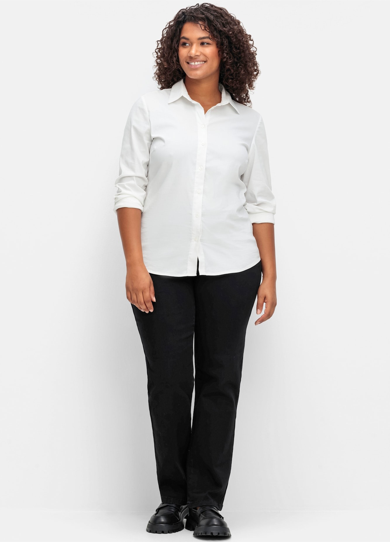 Sheego Bequeme Jeans 1 Stk. tlg. günstig online kaufen