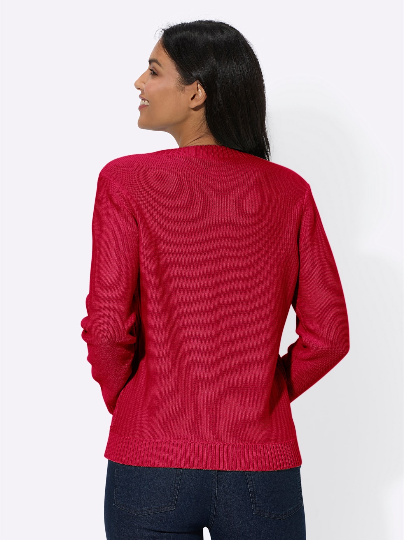 Classic Basics Ajourpullover "Langarm-Pullover" günstig online kaufen