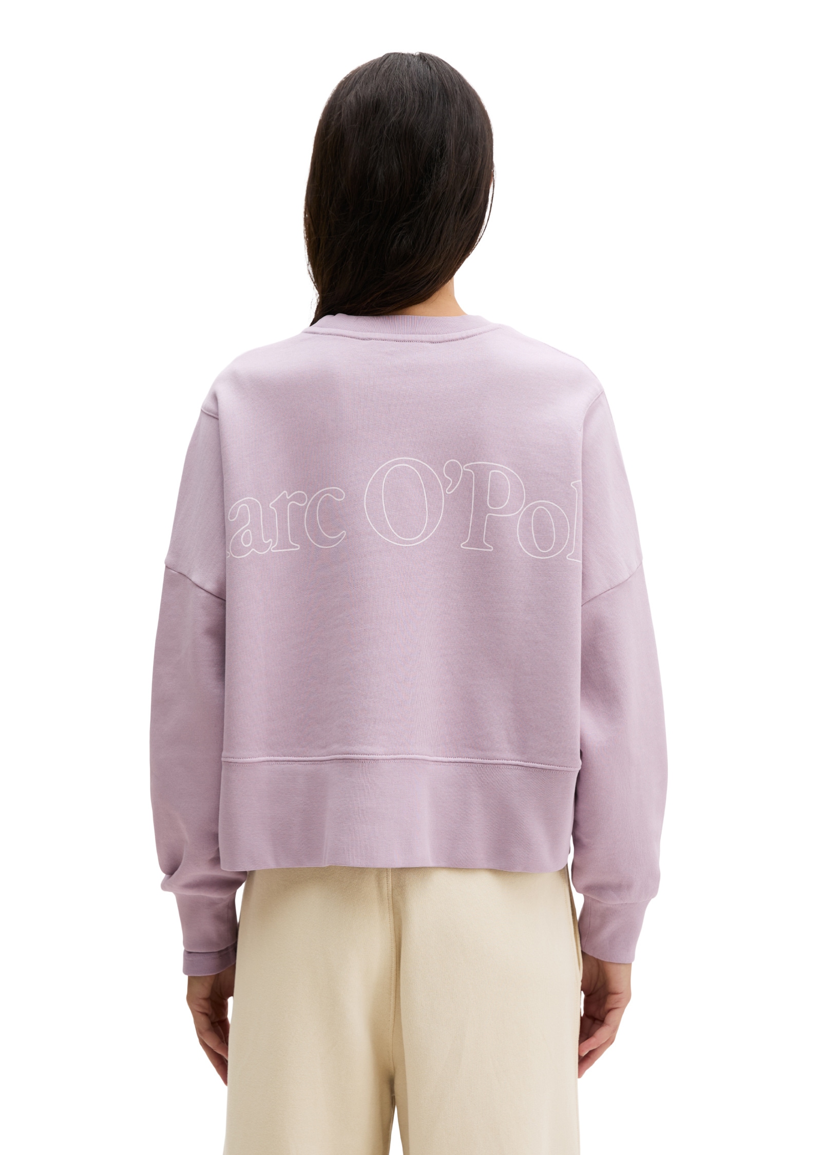 Marc O'Polo Sweatshirt »mit recycelter Baumwolle«
