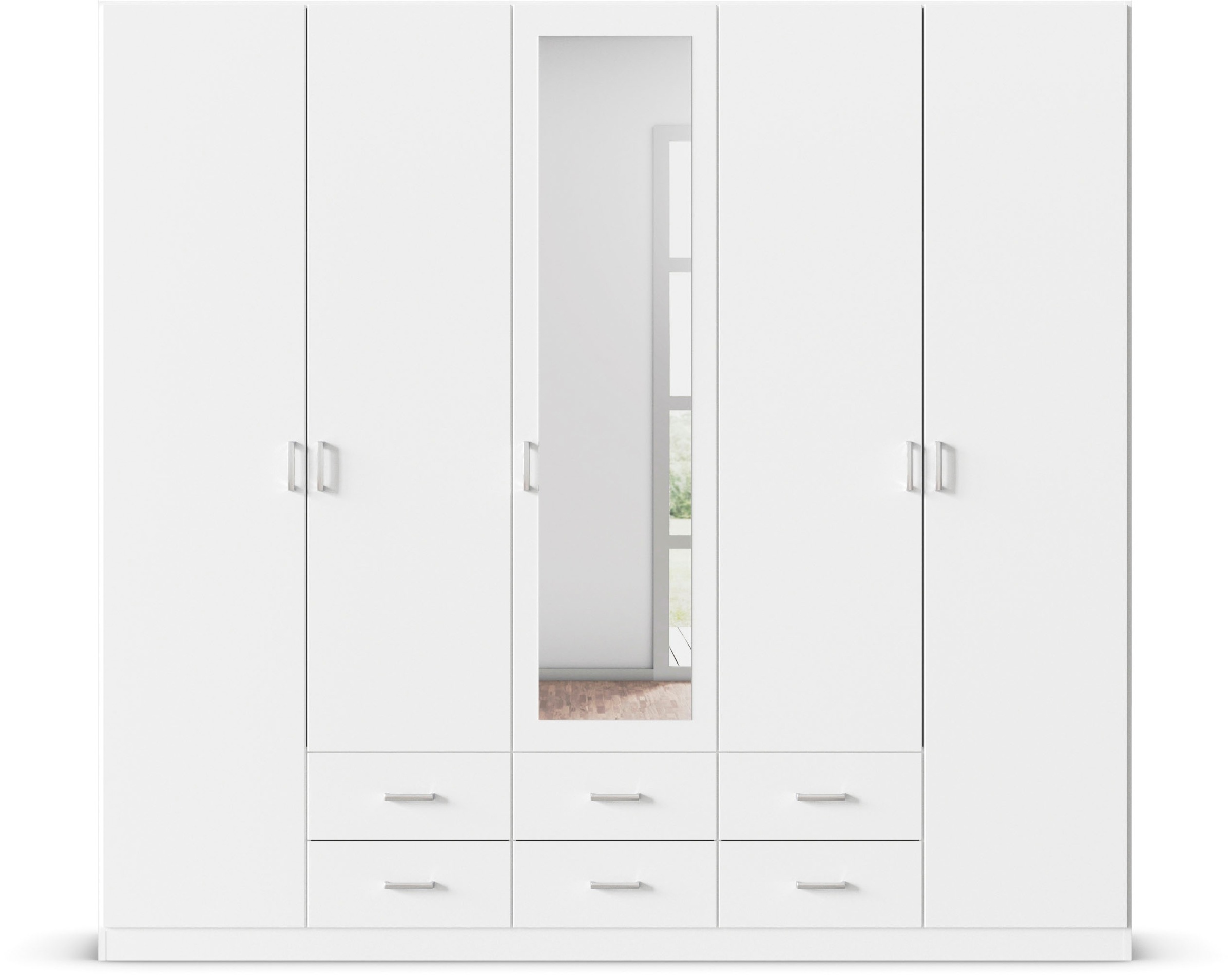 rauch Kleiderschrank "Schrank Garderobe Wäscheschrank GAMMA in 3 Breiten" v günstig online kaufen