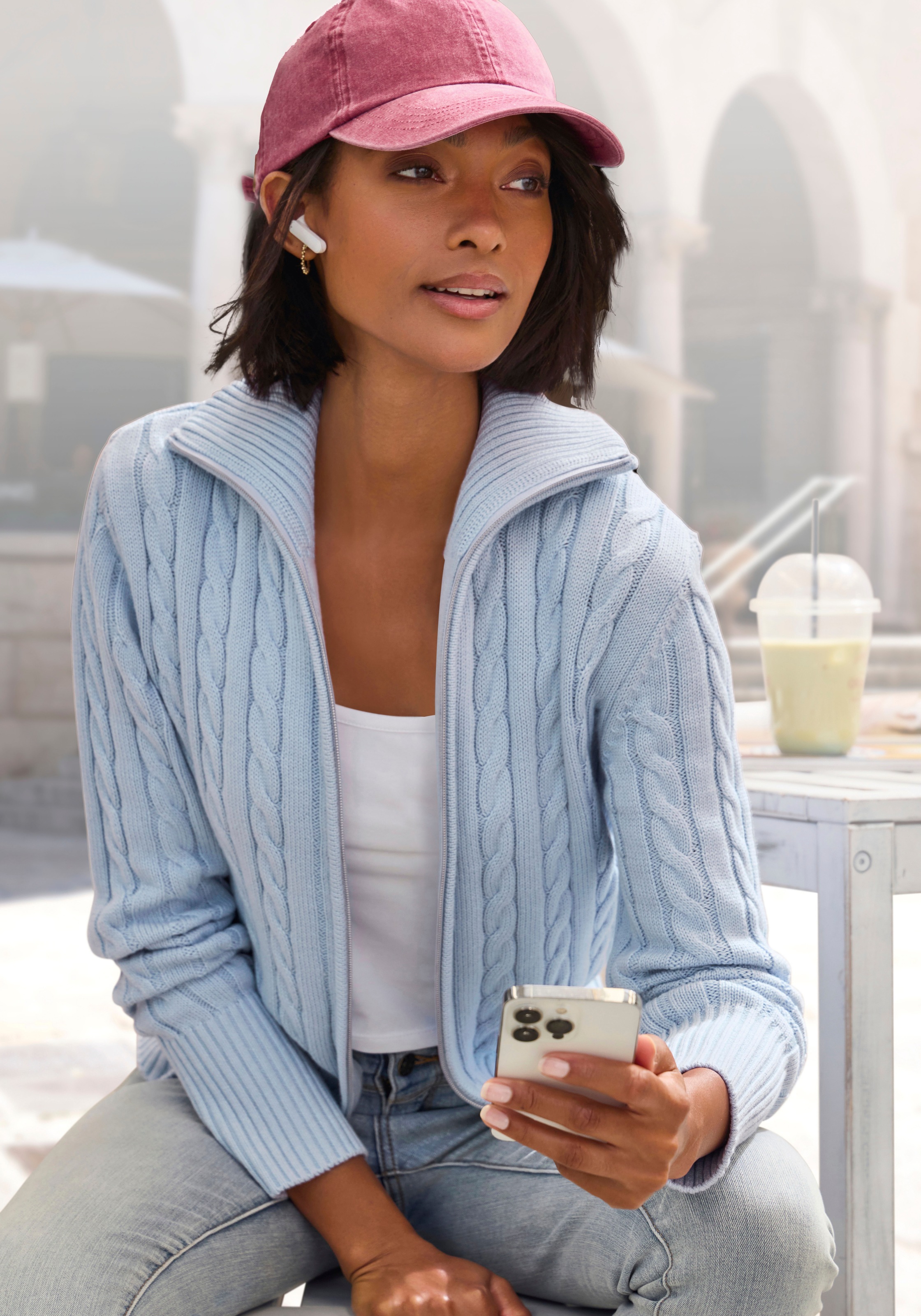 LASCANA Strickjacke günstig online kaufen