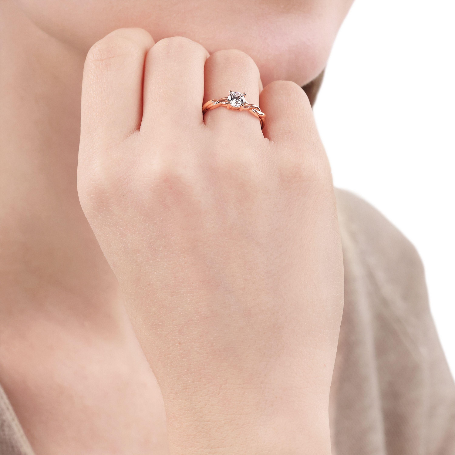 TOM TAILOR Fingerring mit Zirkonia (synth.)