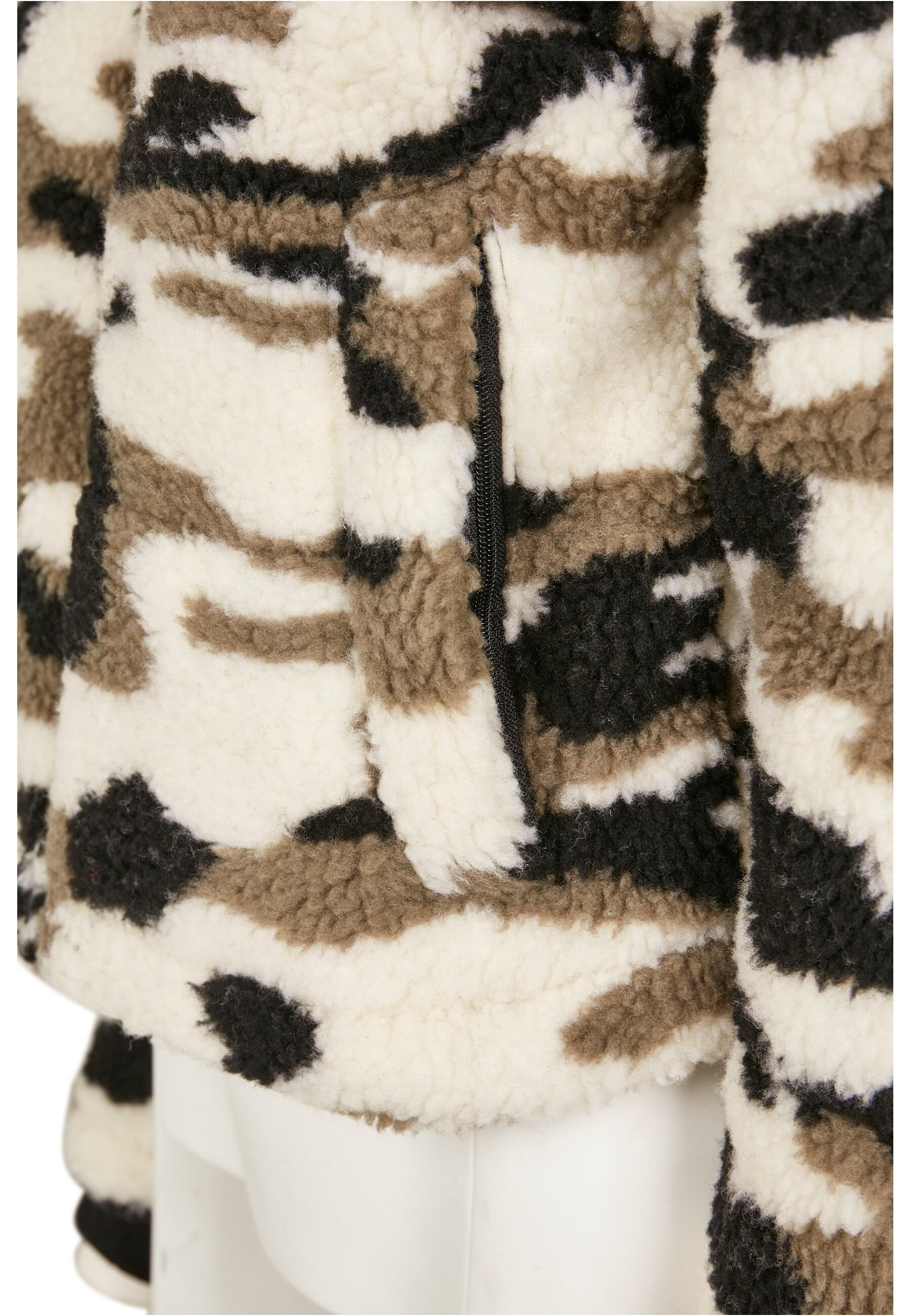 URBAN CLASSICS Winterjacke »Urban Classics Damen Ladies Camo Sherpa Jacket«, (1 St.), ohne Kapuze