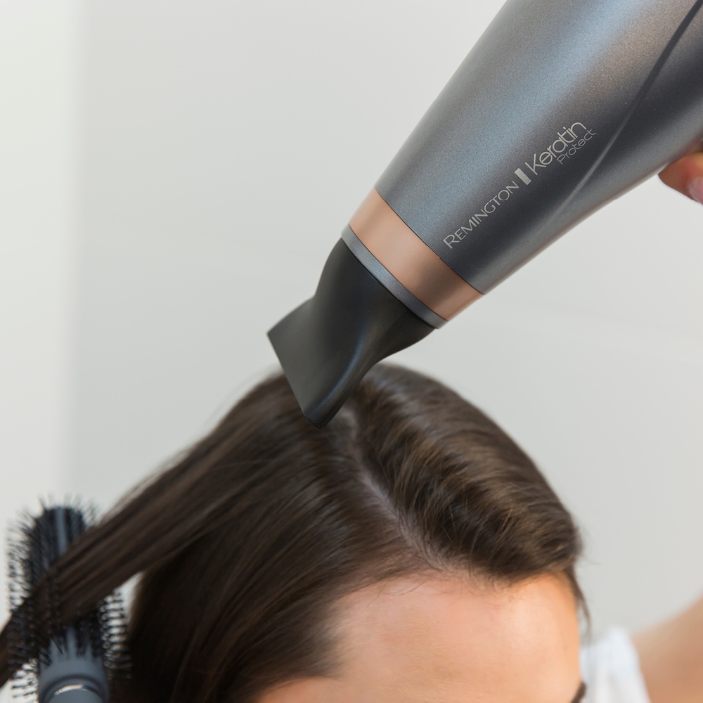 Remington Haartrockner »AC8820 E51 Keratin Protect Dryer«, 2200 W, 3 Aufsätze, Profi, mit Ionenpflege, Keratinbeschichtung, langlebigem AC-Motor