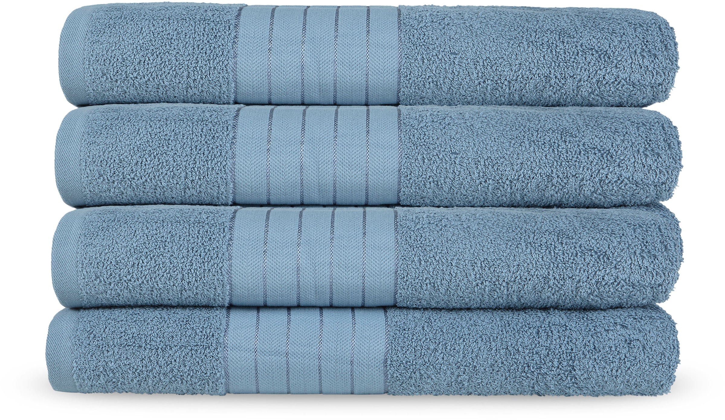 good morning Handtücher "Uni Good Morning" Baumwolle, Walkfrottee, Bordüre, günstig online kaufen