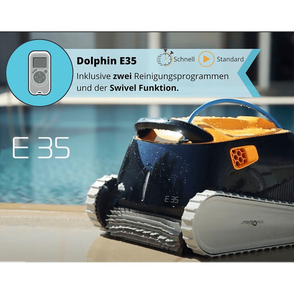 maytronics Poolroboter »Dolphin E35«, (Set)