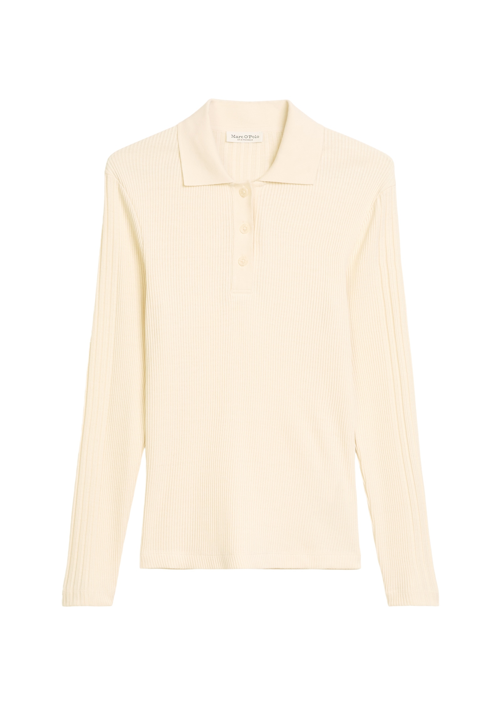 Marc O'Polo Langarm-Poloshirt »aus Organic Cotton Jersey«