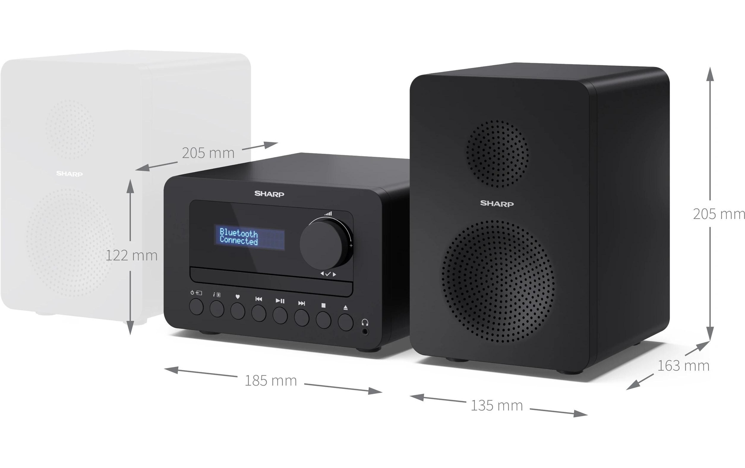 Sharp Stereoanlage »Micro HIFI DAB+ XL-B520D« ( 24 W)