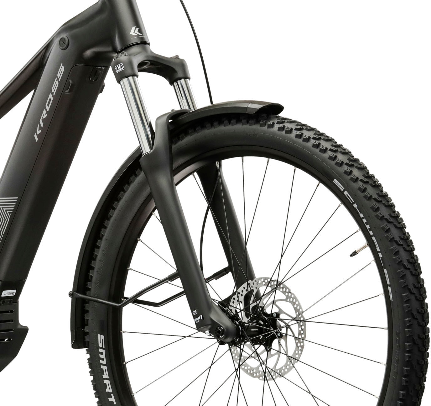 Kross »Influx Hybrid SUV 2.0 16,7Ah / BOSCH 600 Wh 29" schwarz 9 Gänge 2026« 9 Gang Shimano CUES U4000 Schaltwerk Kettenschaltung Mittelmotor 250 W BOSCH PERFORMANCE LINE PX 36 V/250 W, Mittelmotor