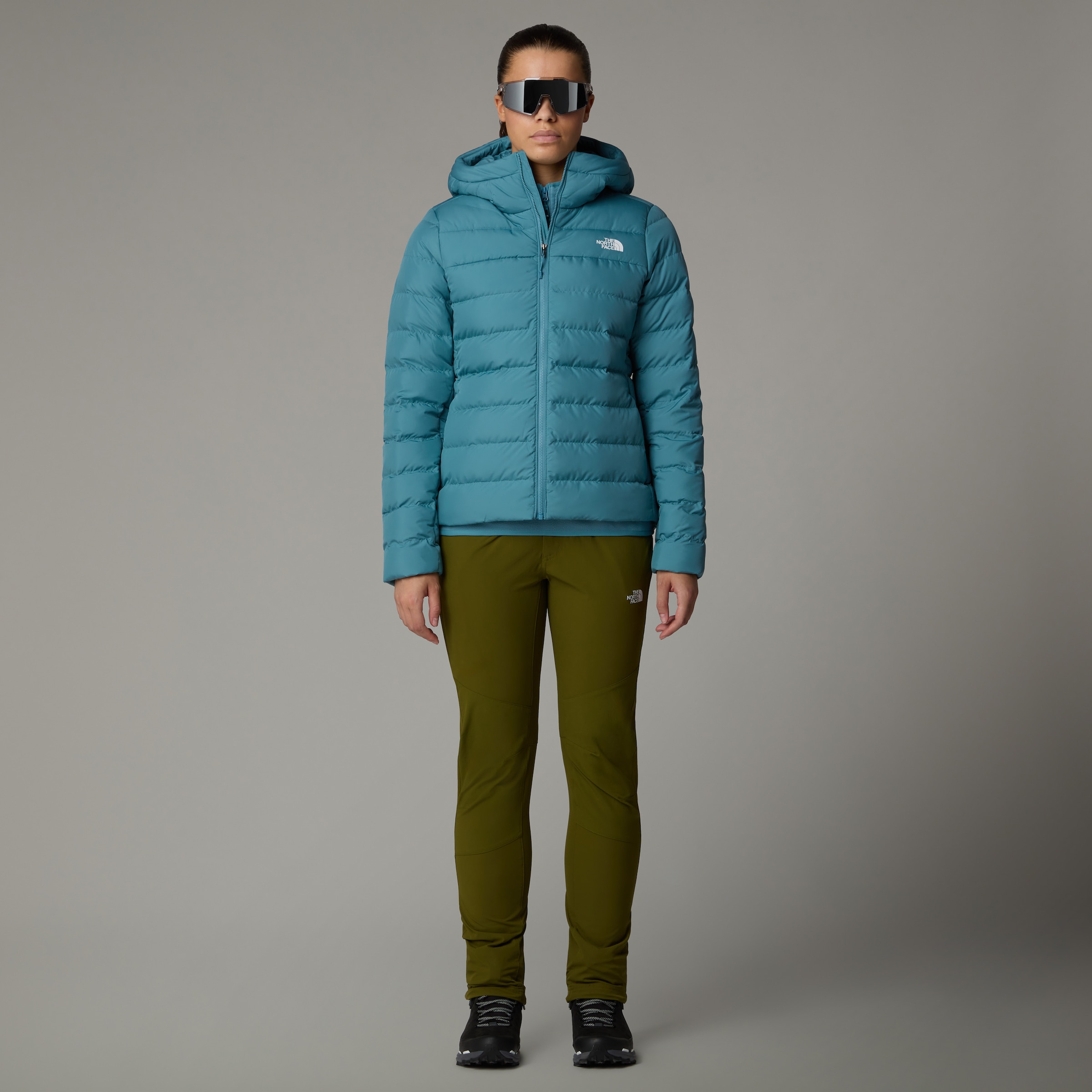 The North Face Funktionsjacke »W ACONCAGUA 3 HOODIE«, (1 St.), mit Kapuze, mit Logodruck