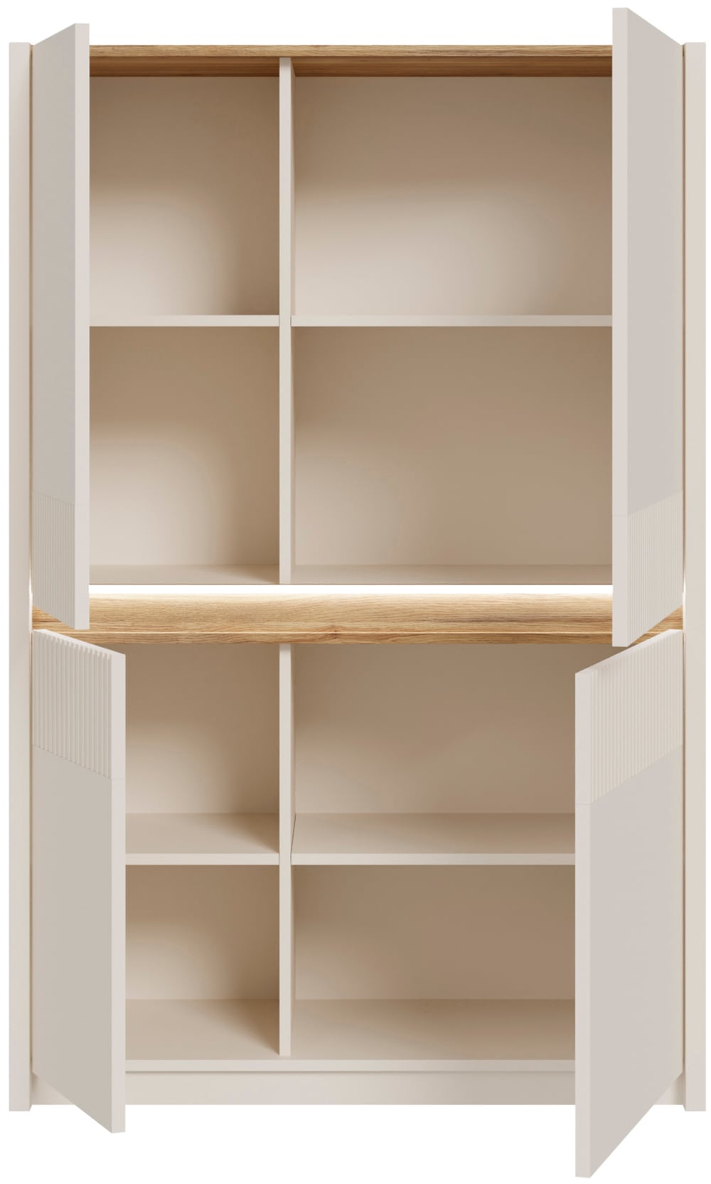 FORTE Highboard »Oak Square«