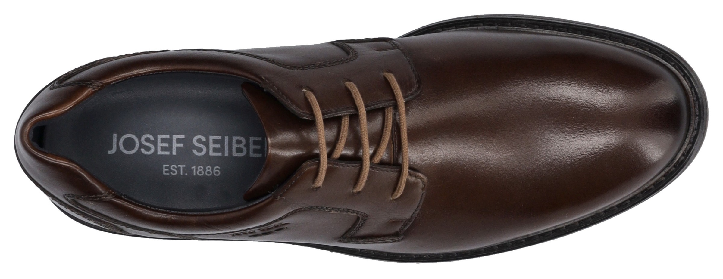 Josef Seibel Schnürschuh »Earl 01«, Business Schuh, Anzugschuh, Komfortschuh mit Wechselfußbett