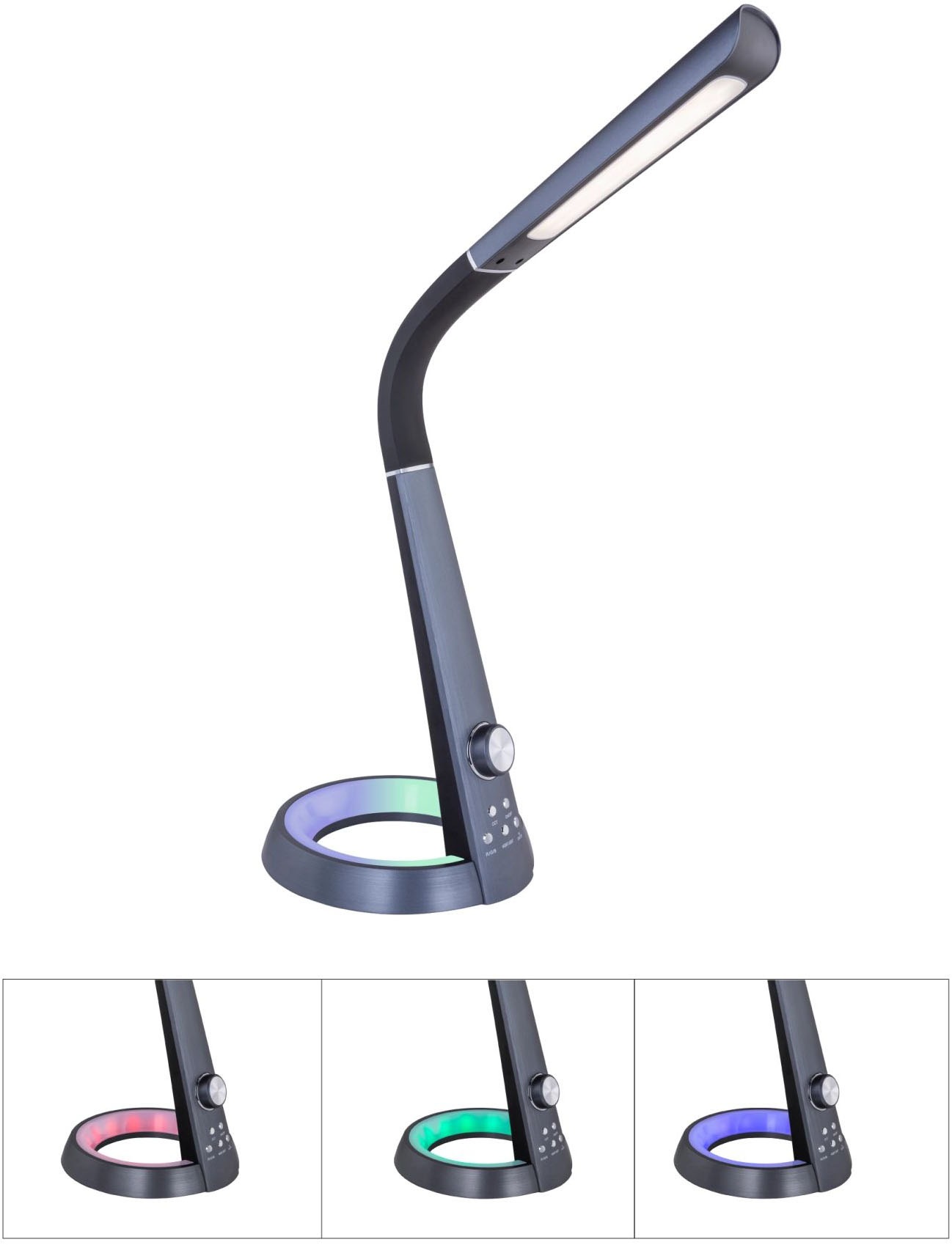 GLOBO LIGHTING Schreibtischleuchte »MITTI«, Leuchtmittel LED-Modul | LED fest integriert, 45-460lm Output