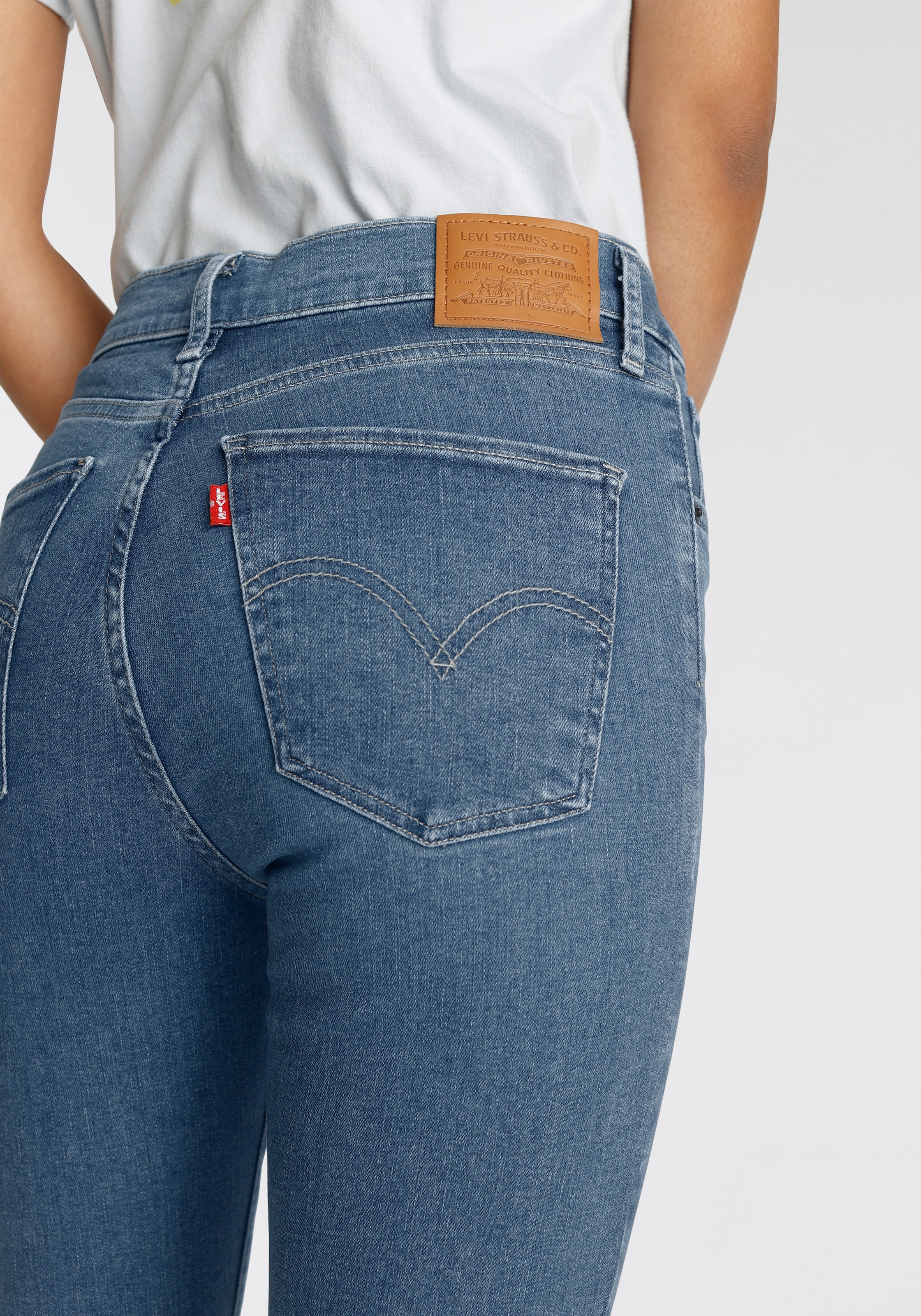 Levi's® Skinny-fit-Jeans »Mile High Super Skinny«, High Waist