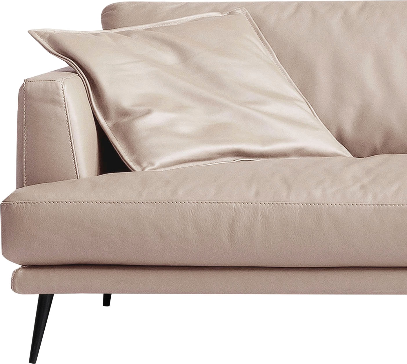 Egoitaliano 2,5-Sitzer »Sophia, Designsofa mit extrakomfortablem Sitzkomfort«, Daunenfederung, inkl. 2 Kissen